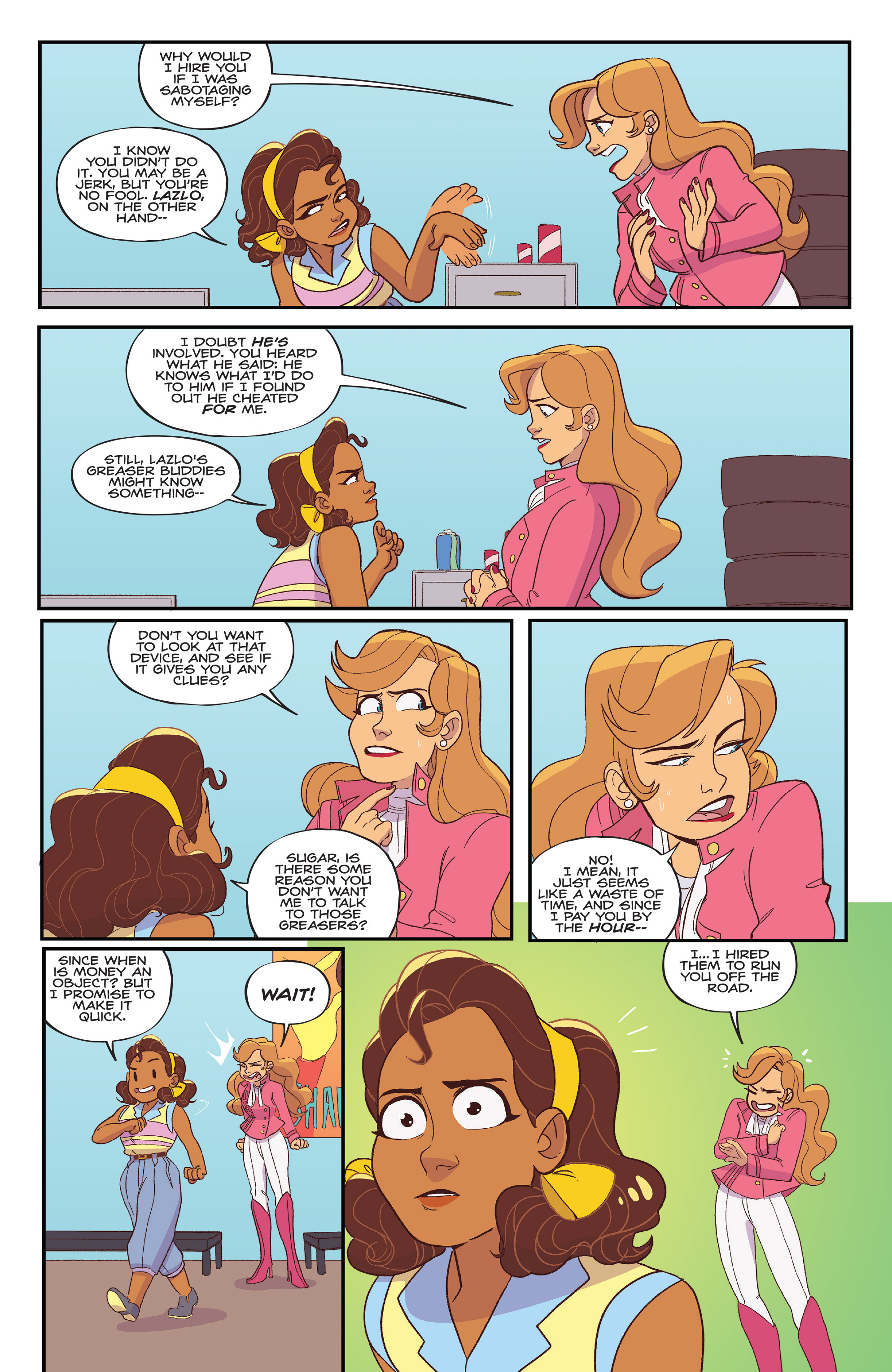 Read online Goldie Vance comic -  Issue #11 - 7