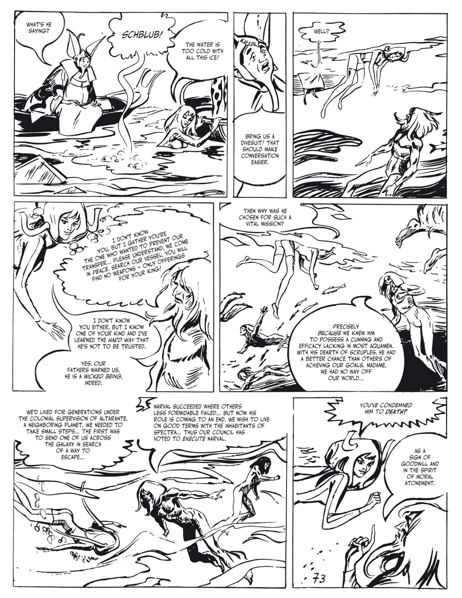 Read online Barbarella and The Wrath of the Minute-Eater comic -  Issue # TPB - 78