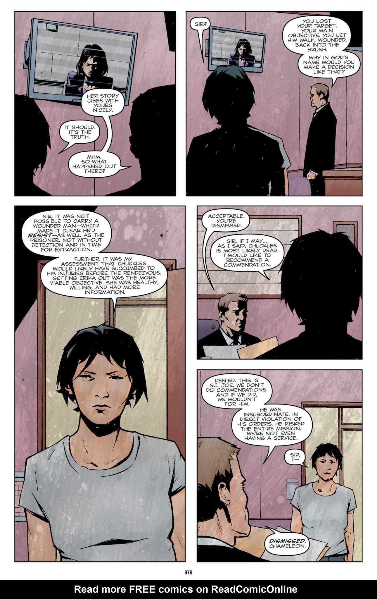 Read online G.I. Joe: The IDW Collection comic -  Issue # TPB 3 - 373