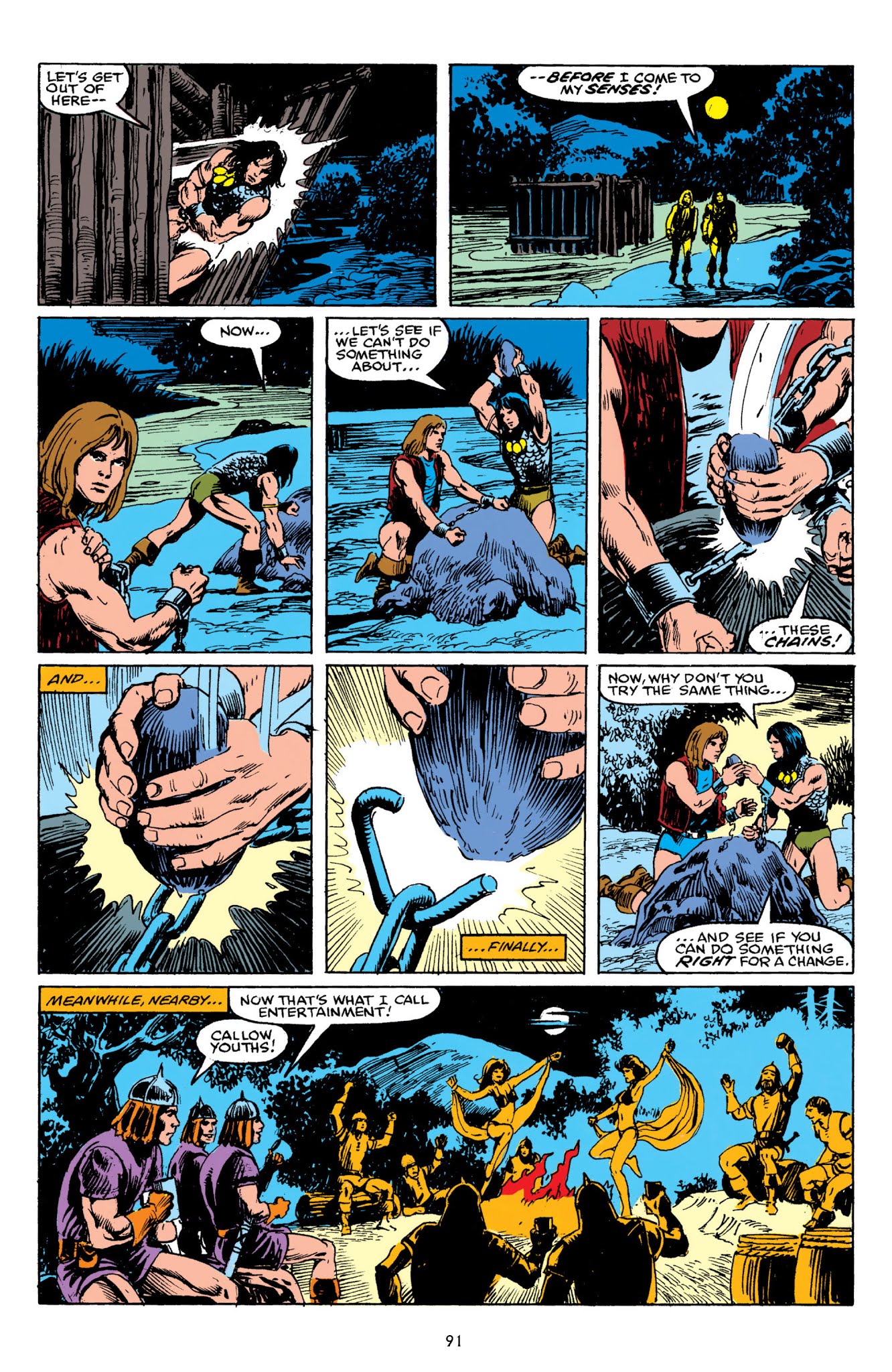 Read online The Chronicles of Conan comic -  Issue # TPB 30 (Part 1) - 92
