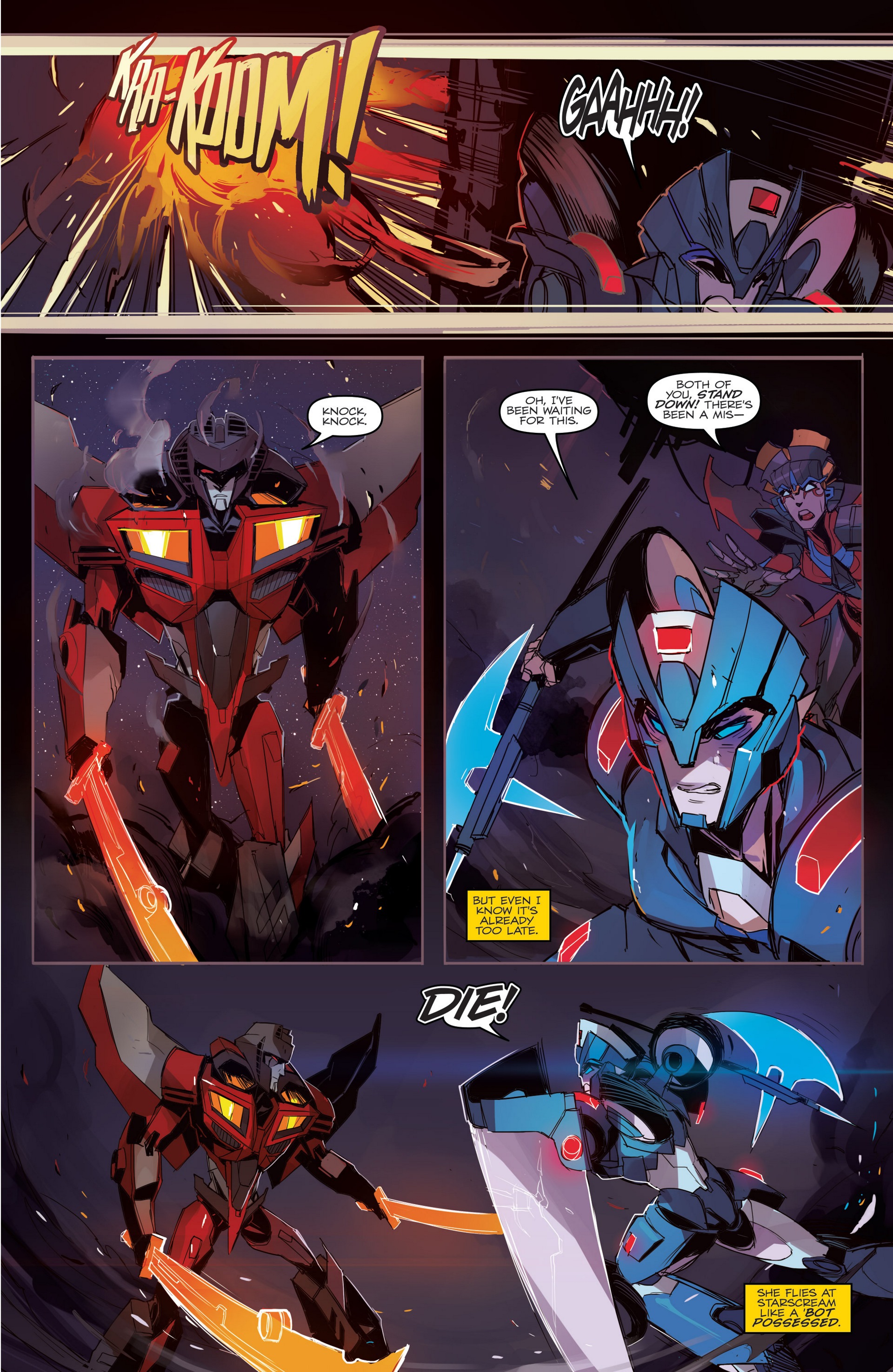 Read online The Transformers: Windblade (2014) comic -  Issue #4 - 11