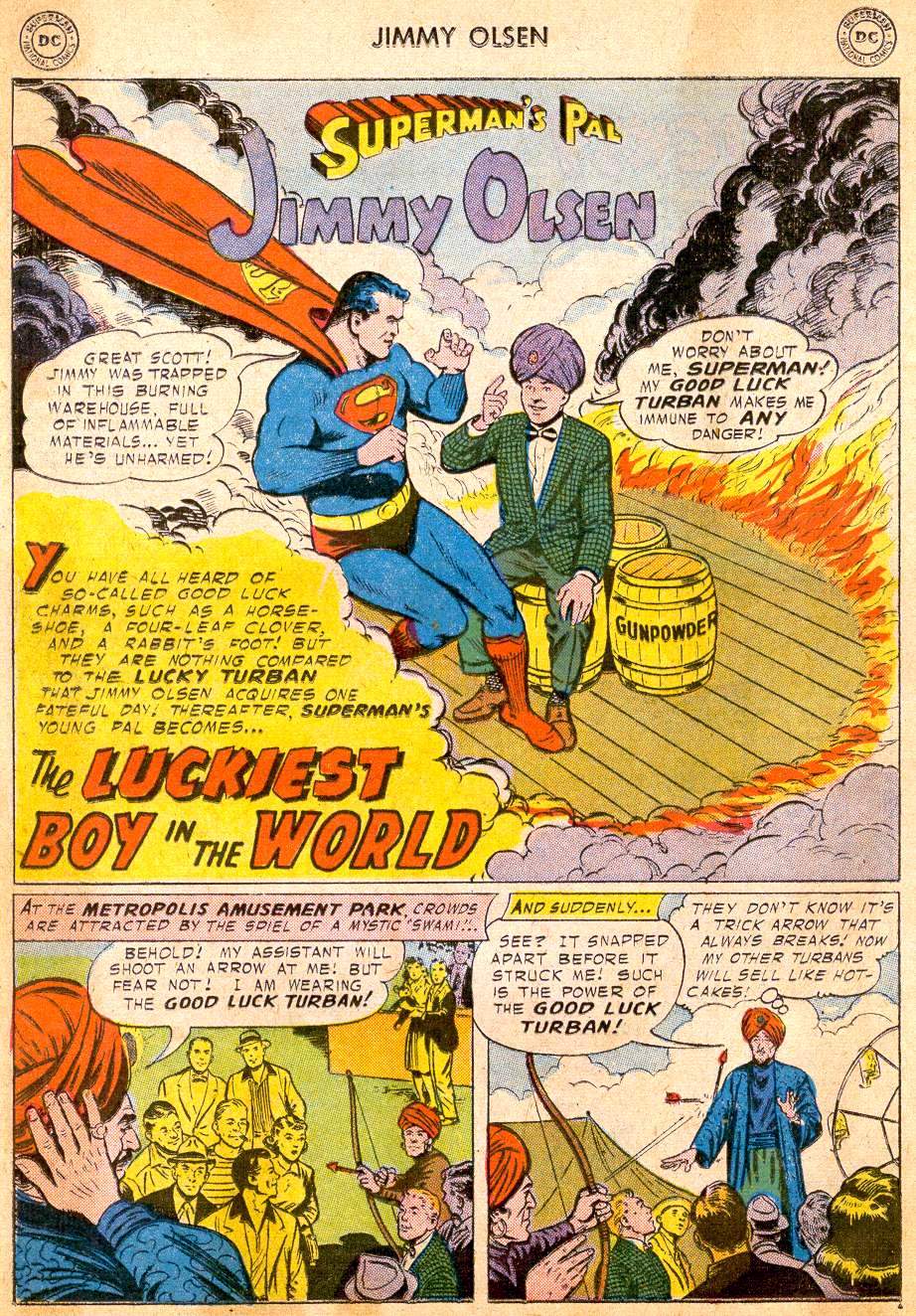 Read online Superman's Pal Jimmy Olsen comic -  Issue #24 - 24