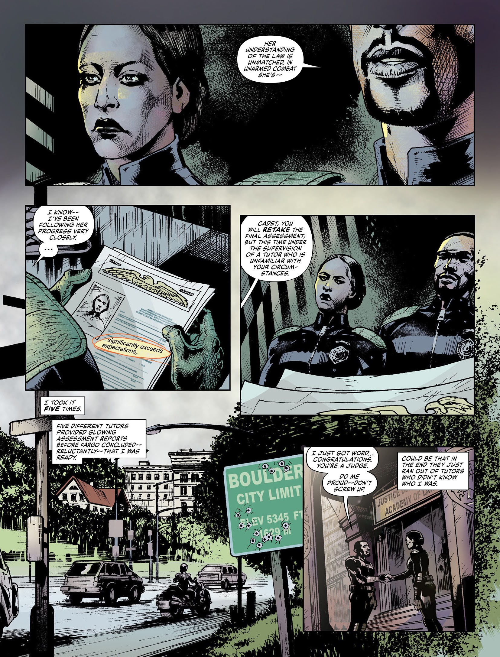 Read online Judge Dredd Megazine (Vol. 5) comic -  Issue #424 - 41