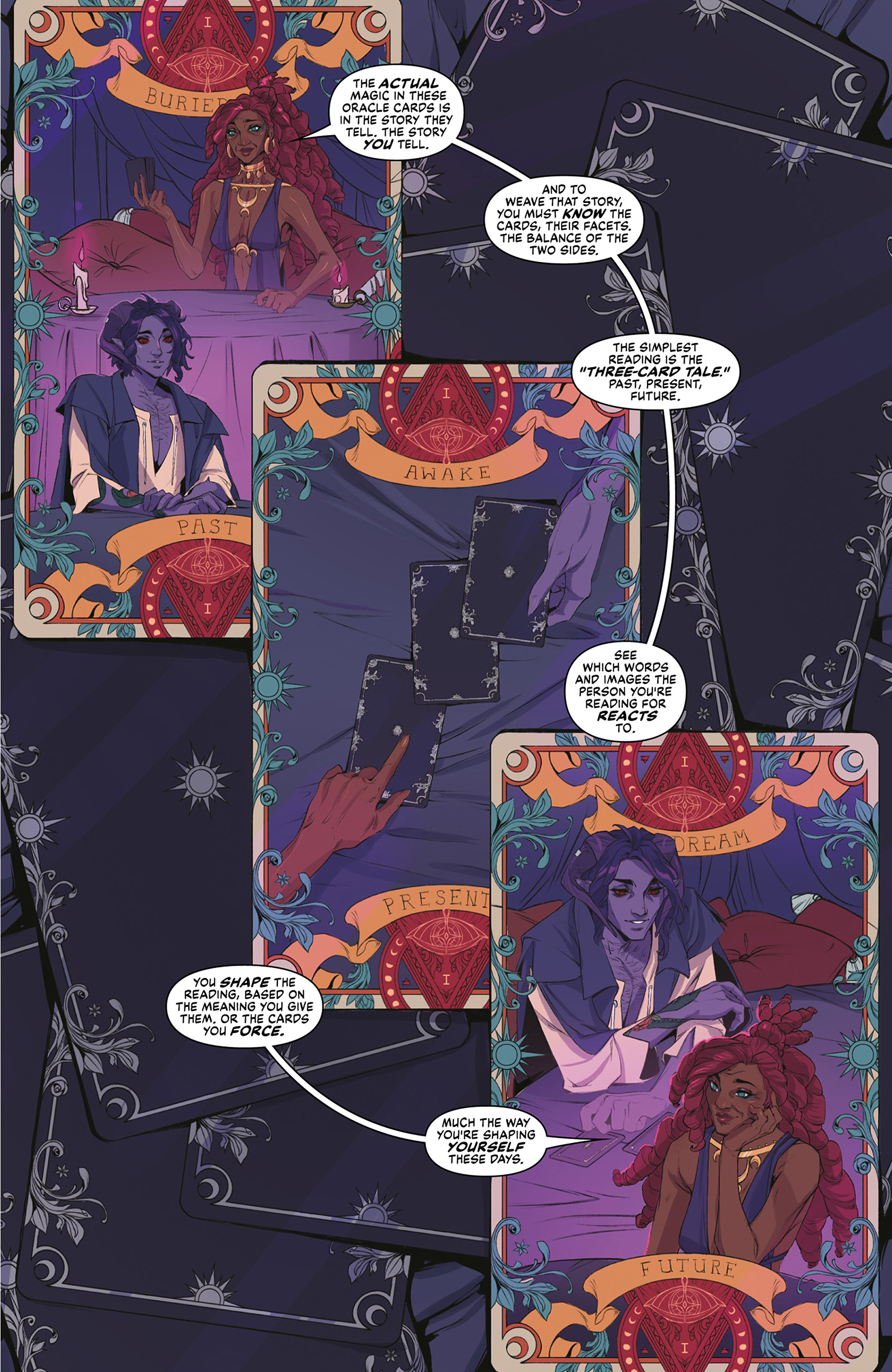 Read online Critical Role: The Mighty Nein Origins - Mollymauk Tealeaf comic -  Issue # Full - 19