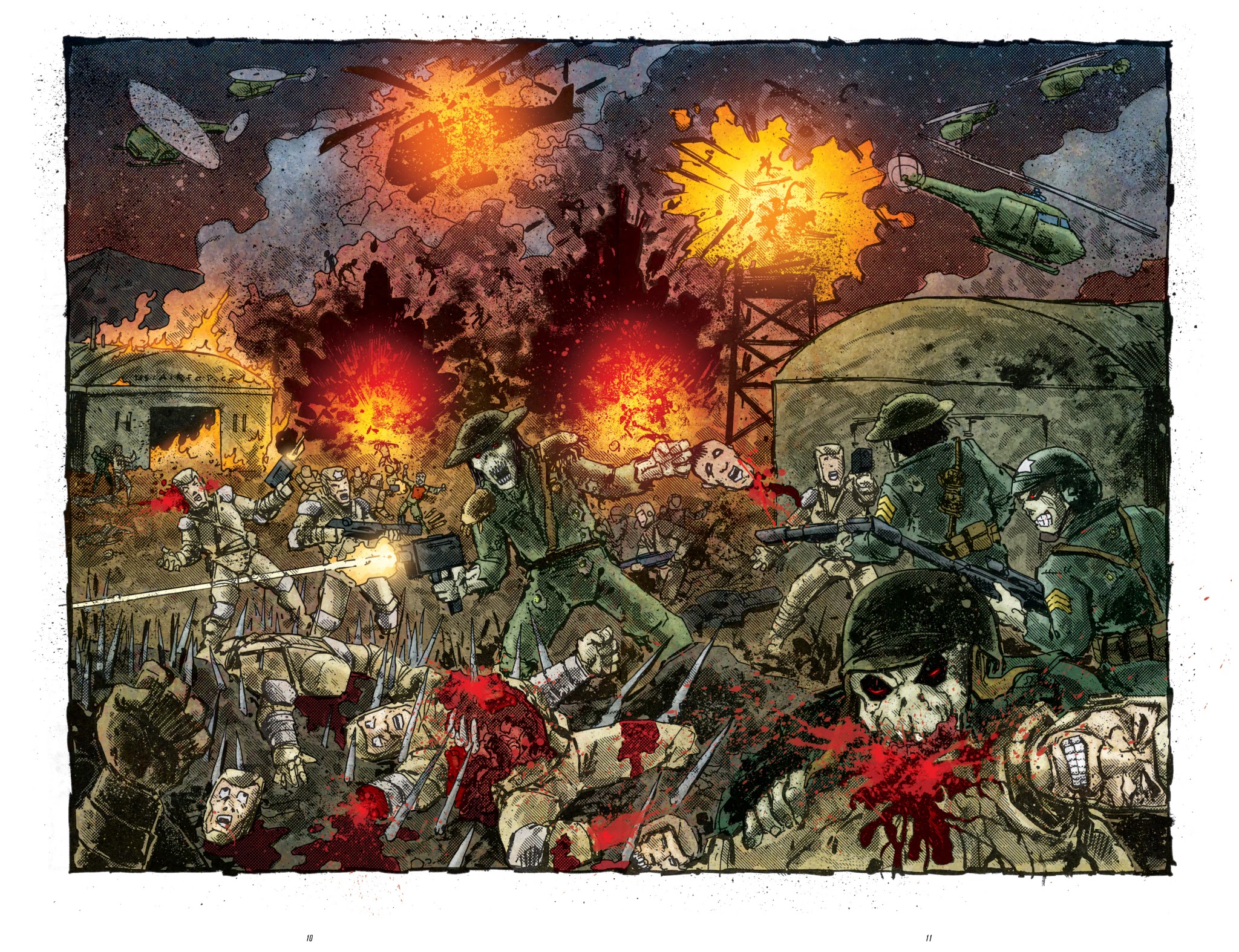 Read online Zombie War comic -  Issue #2 - 12