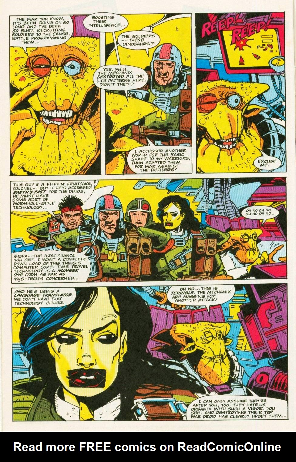 Read online Warheads comic -  Issue #12 - 10