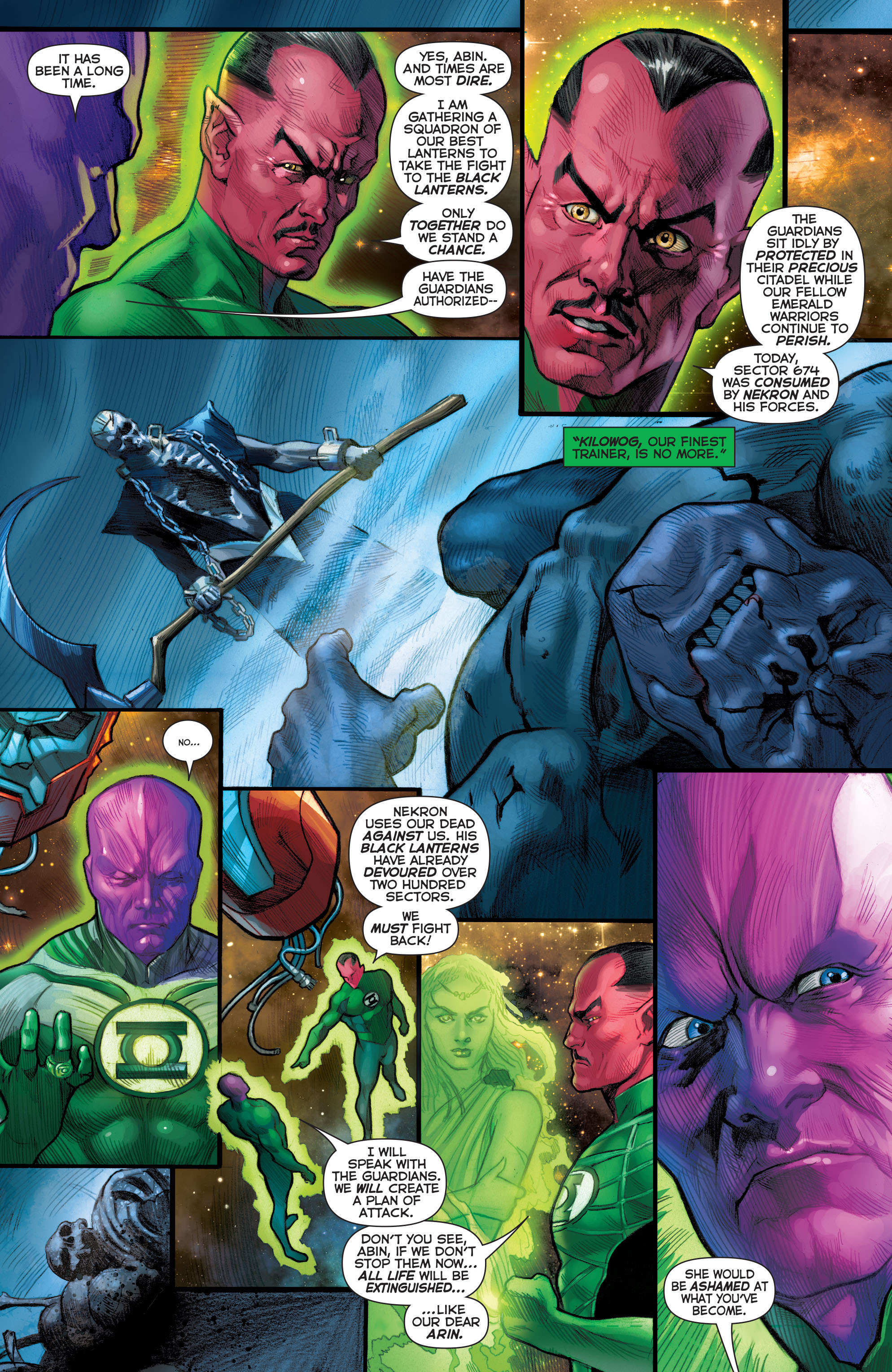 Read online Flashpoint: The World of Flashpoint Featuring Green Lantern comic -  Issue # Full - 14