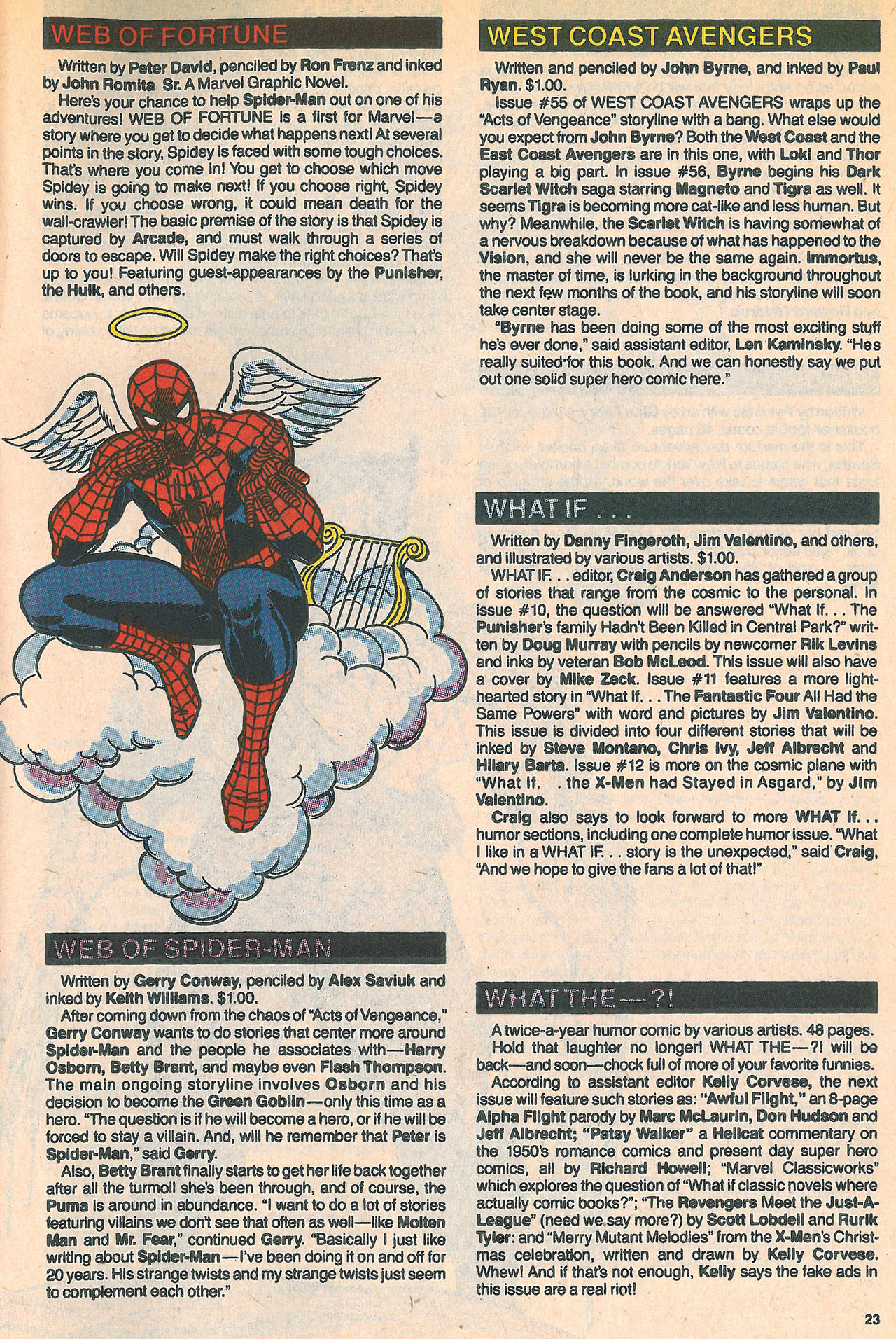 Read online Marvel Age comic -  Issue #85 - 24