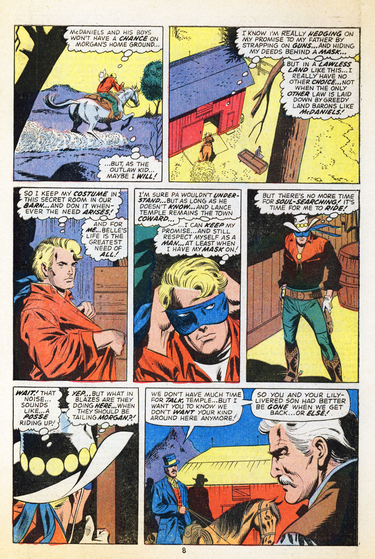 Read online The Outlaw Kid (1970) comic -  Issue #15 - 10