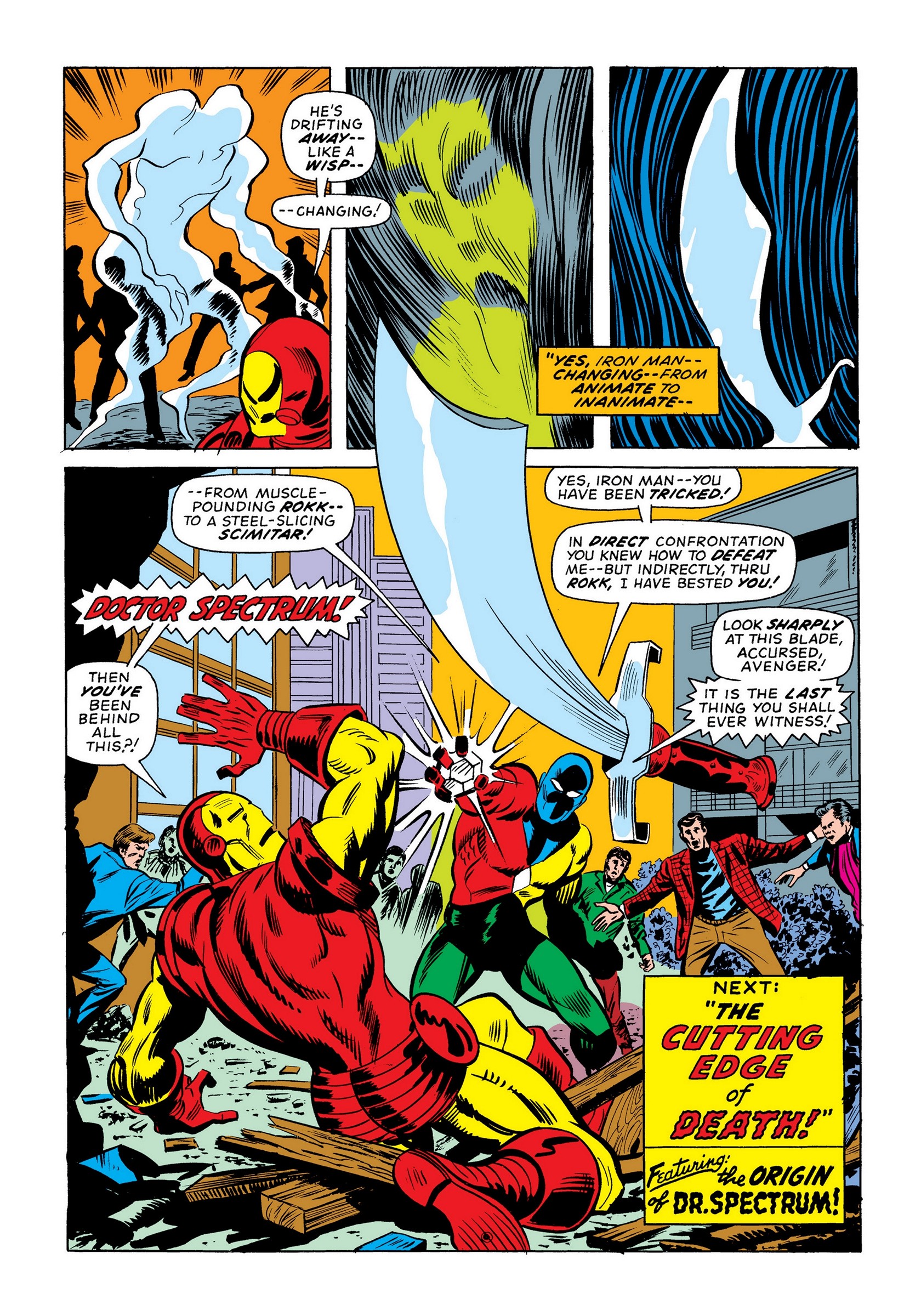 Read online Marvel Masterworks: The Invincible Iron Man comic -  Issue # TPB 9 (Part 3) - 32