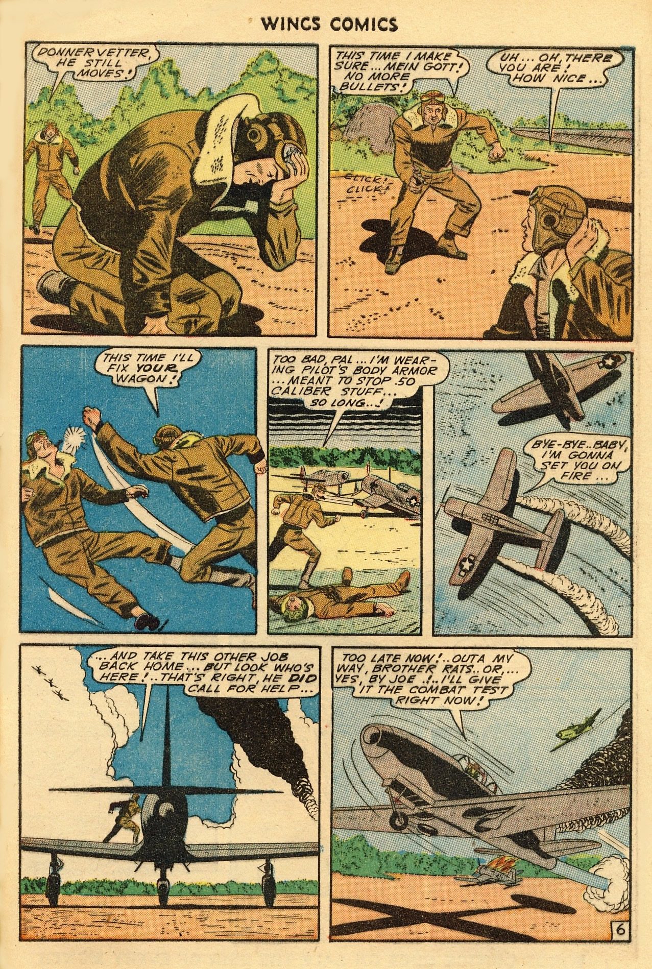 Read online Wings Comics comic -  Issue #49 - 49