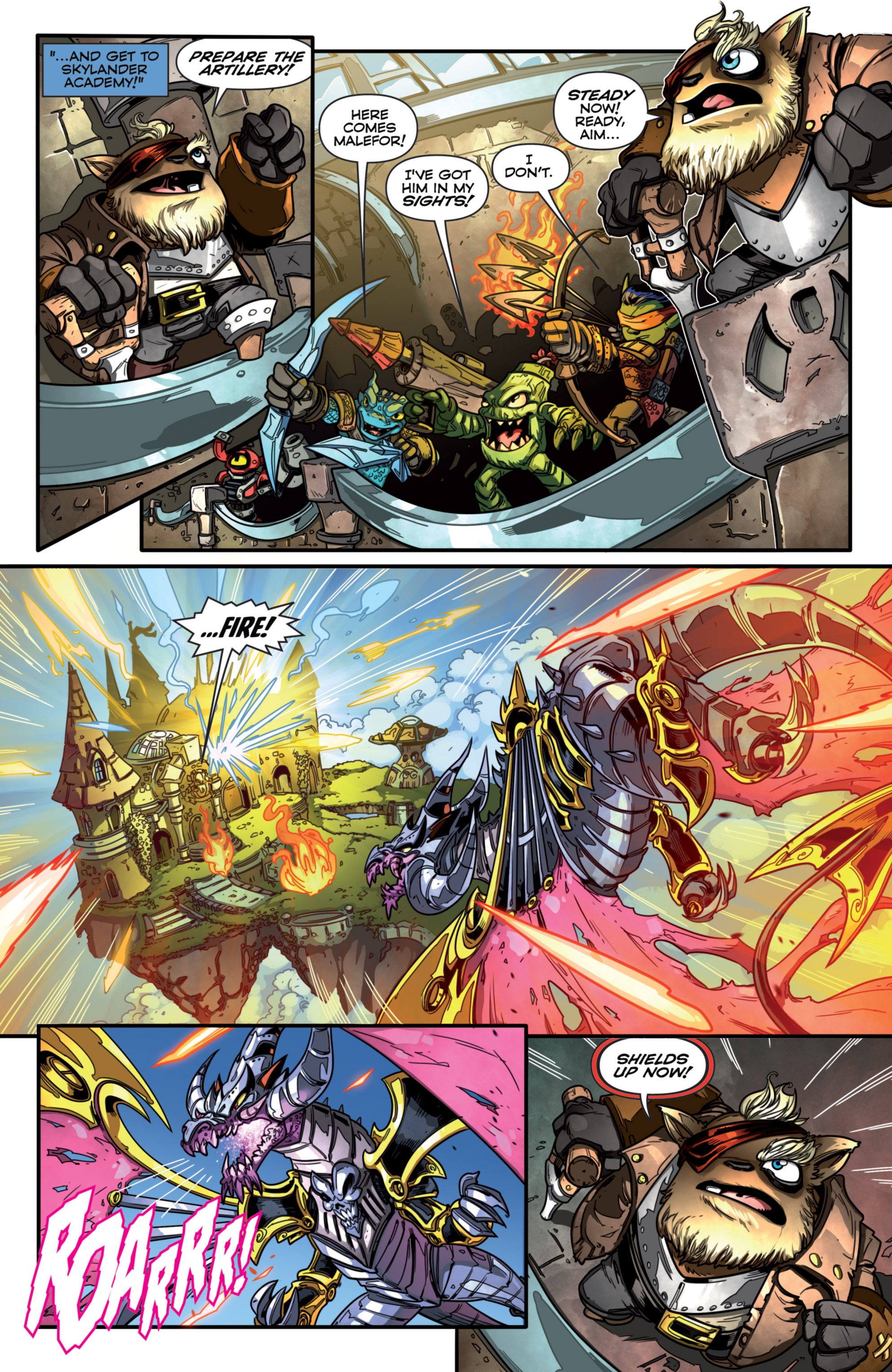 Read online Skylanders comic -  Issue #8 - 14