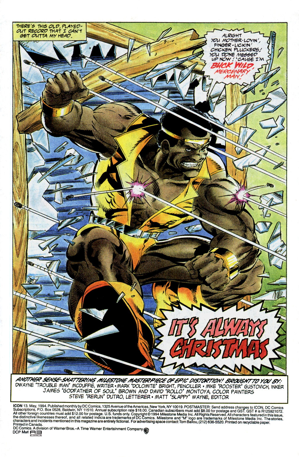 Read online Icon comic -  Issue #13 - 2