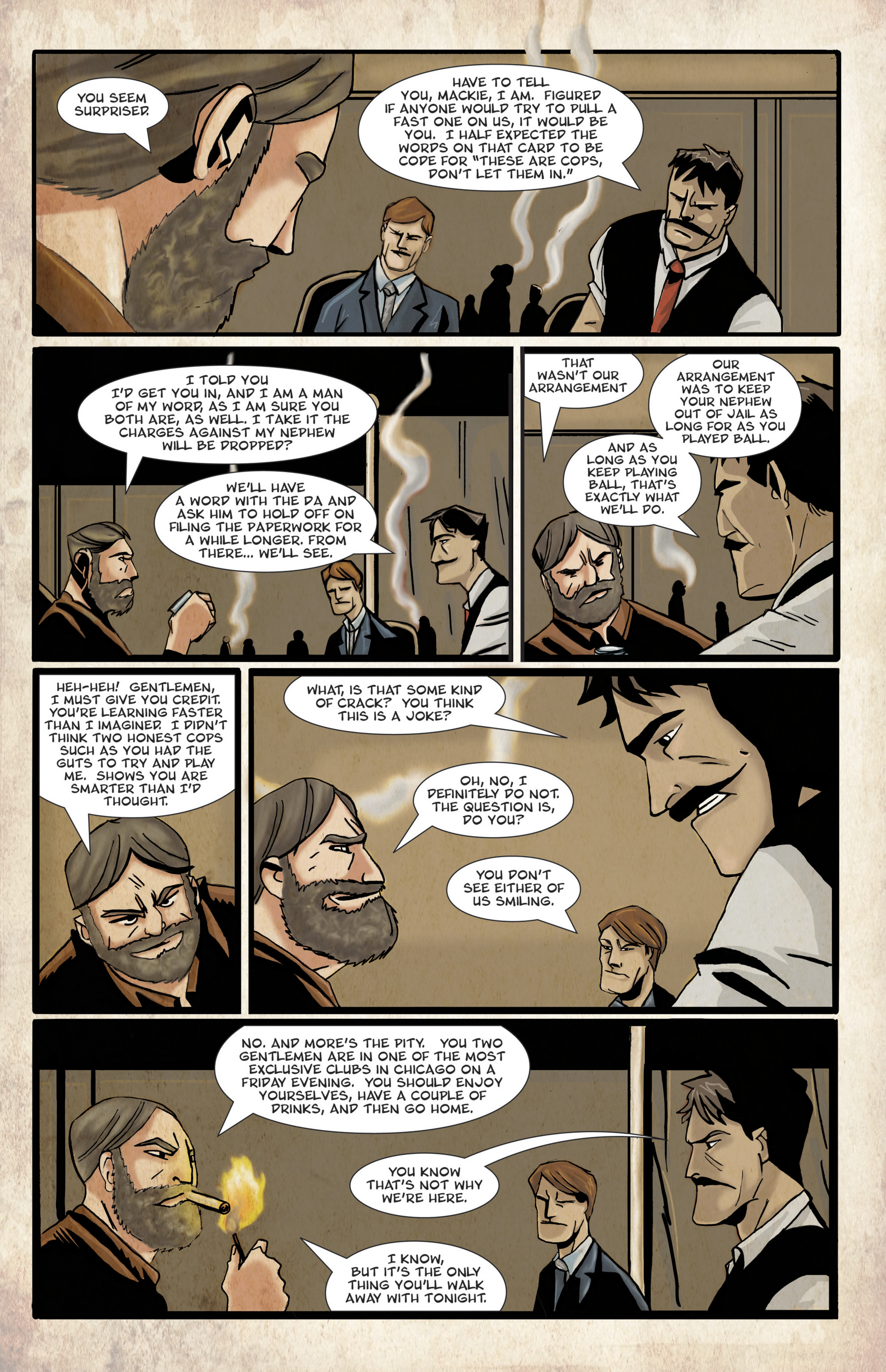 Read online Mobster Graveyard comic -  Issue #1 - 9