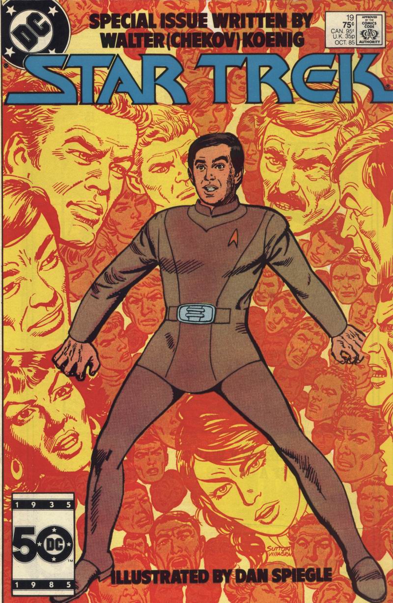 Read online Star Trek (1984) comic -  Issue #19 - 1