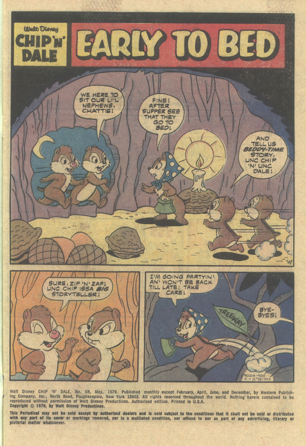 Read online Walt Disney Chip 'n' Dale comic -  Issue #58 - 3