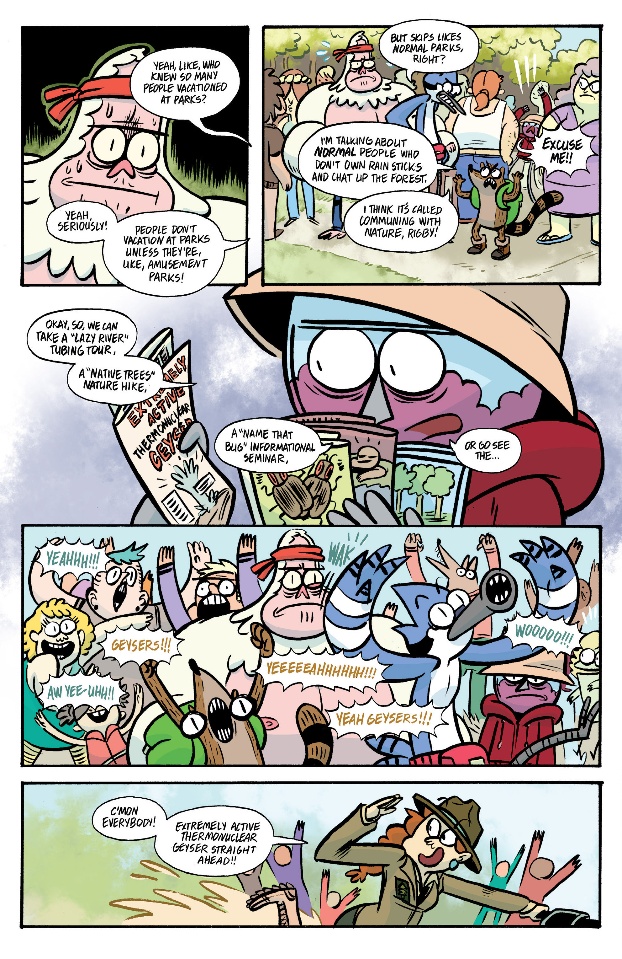 Read online Regular Show: Skips comic -  Issue #2 - 7
