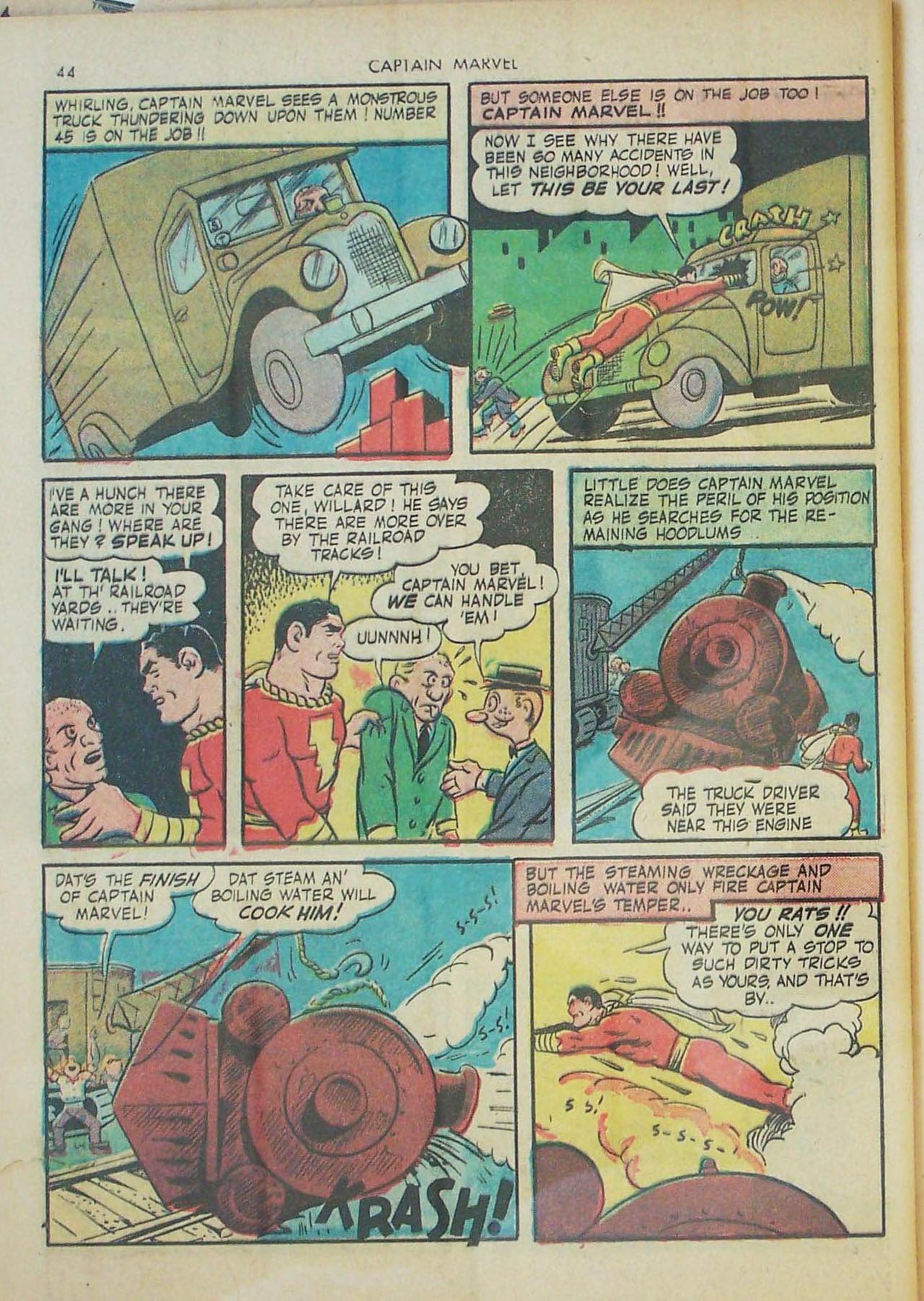 Read online Captain Marvel Adventures comic -  Issue #26 - 45