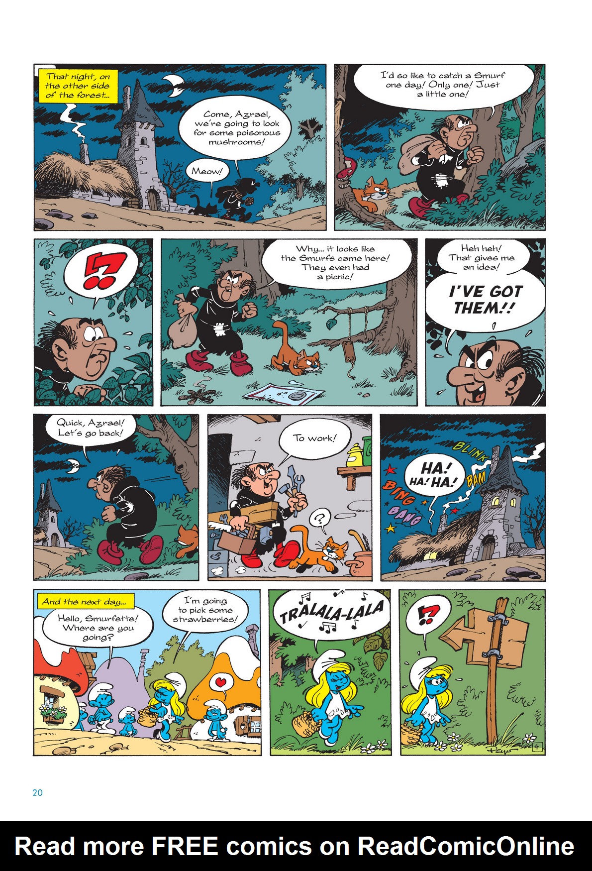 Read online The Smurfs comic -  Issue #10 - 21