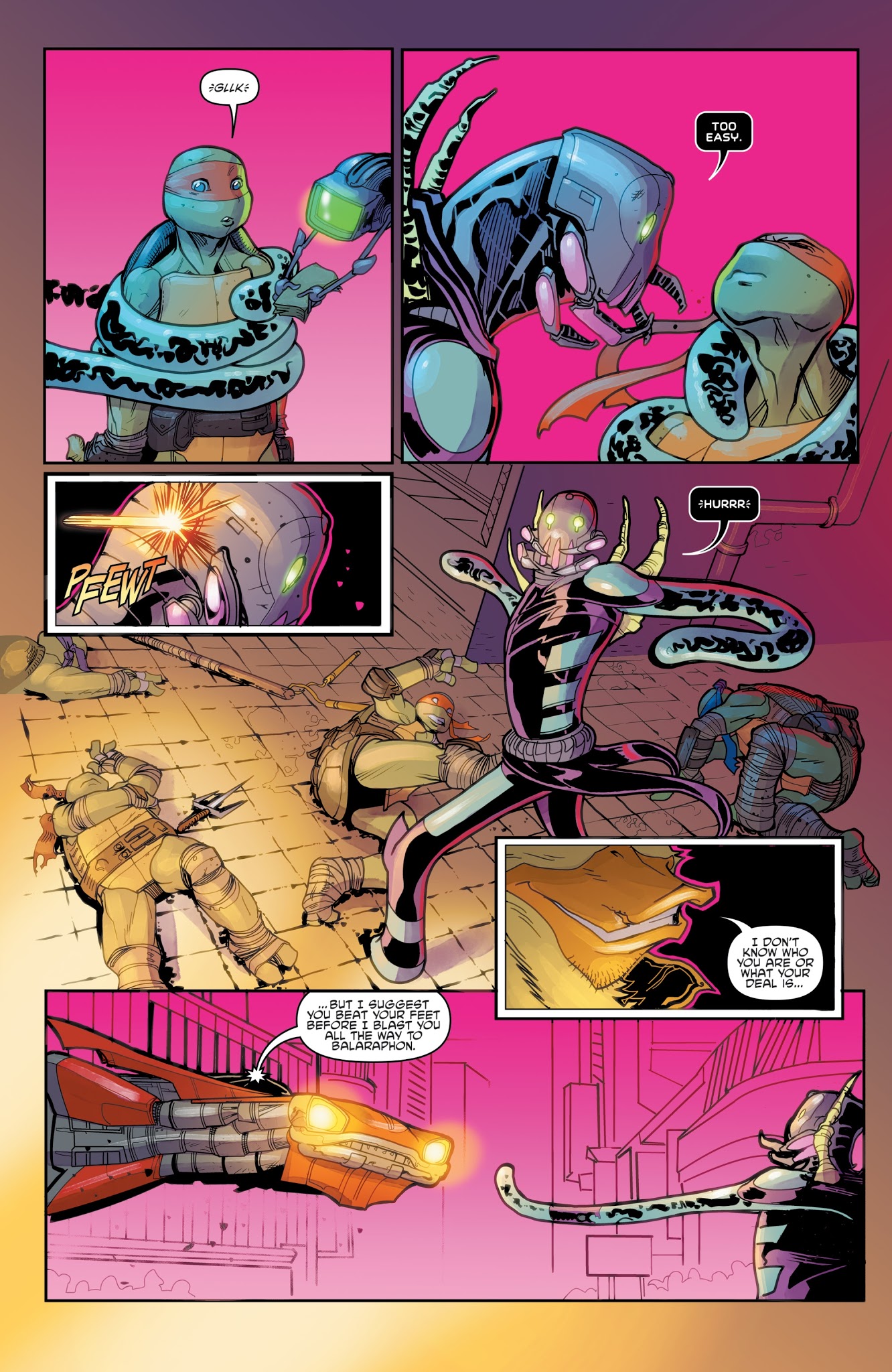 Read online Teenage Mutant Ninja Turtles: Dimension X comic -  Issue #4 - 19