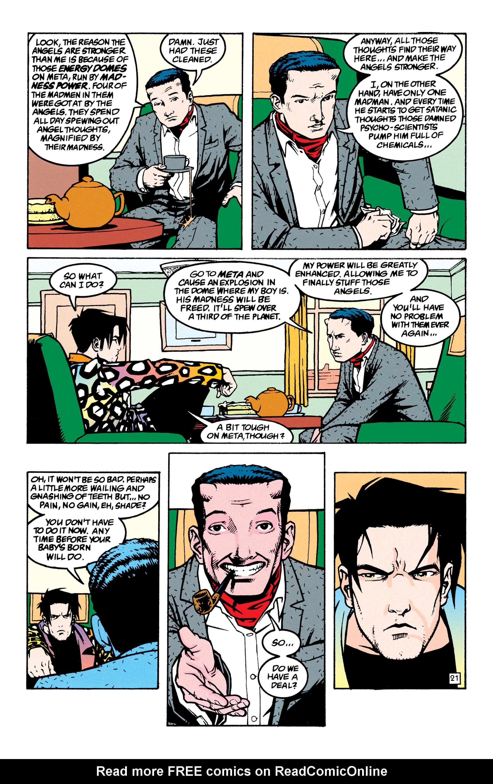 Read online Shade, the Changing Man comic -  Issue #48 - 22