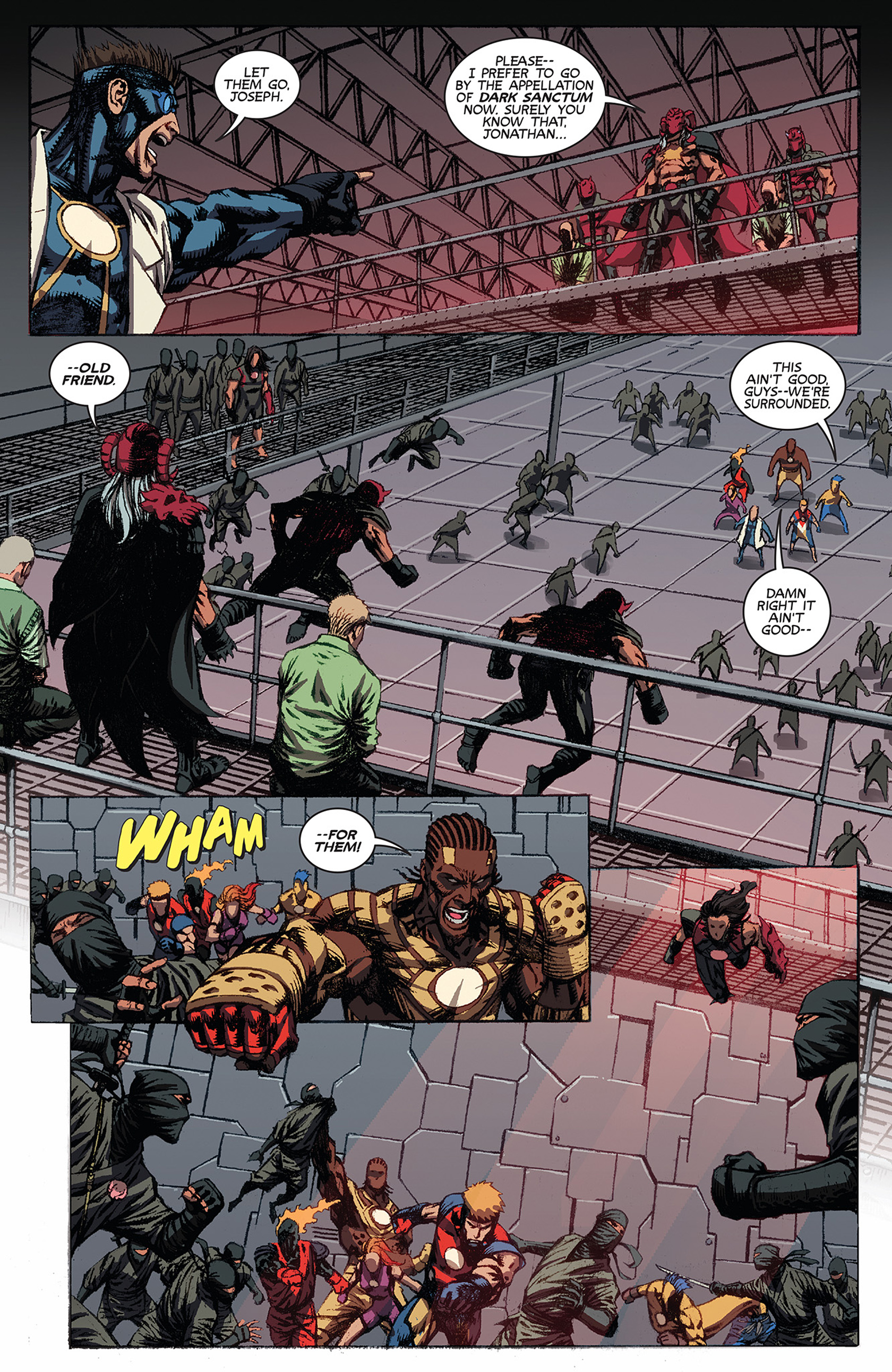 Read online Cage Hero comic -  Issue #4 - 9