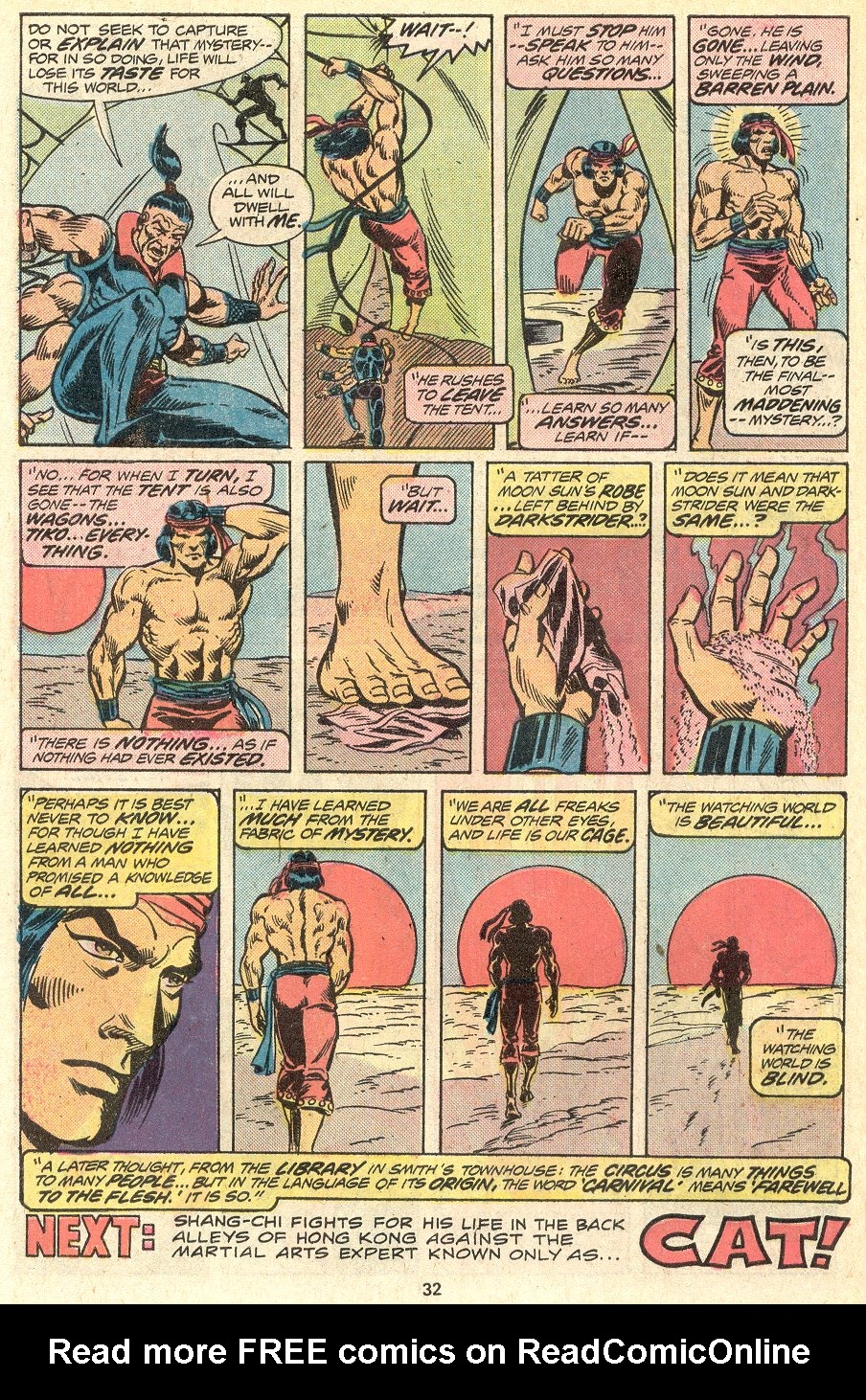 Read online Master of Kung Fu (1974) comic -  Issue #37 - 21