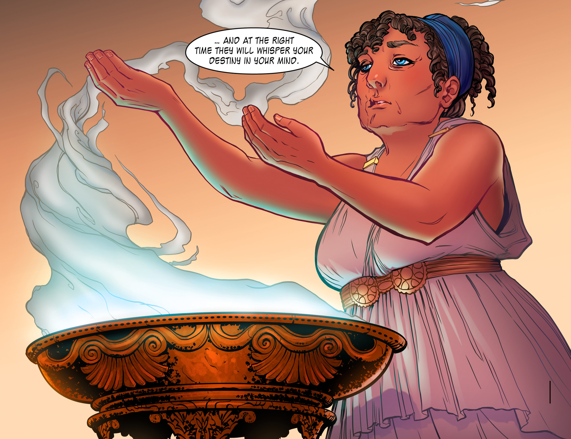 Read online The Legend of Wonder Woman (2015) comic -  Issue #1 - 19