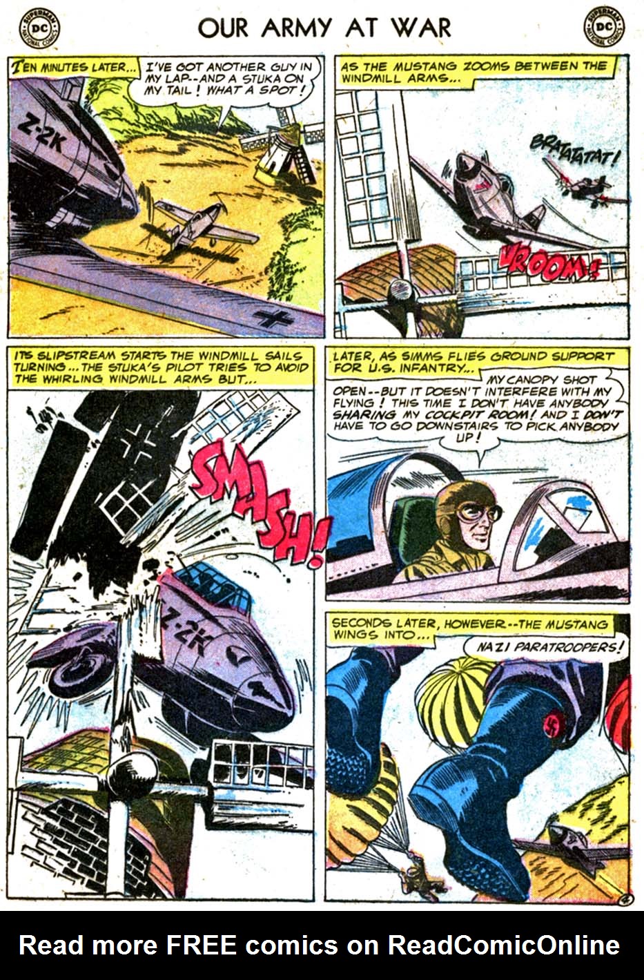Read online Our Army at War (1952) comic -  Issue #58 - 21