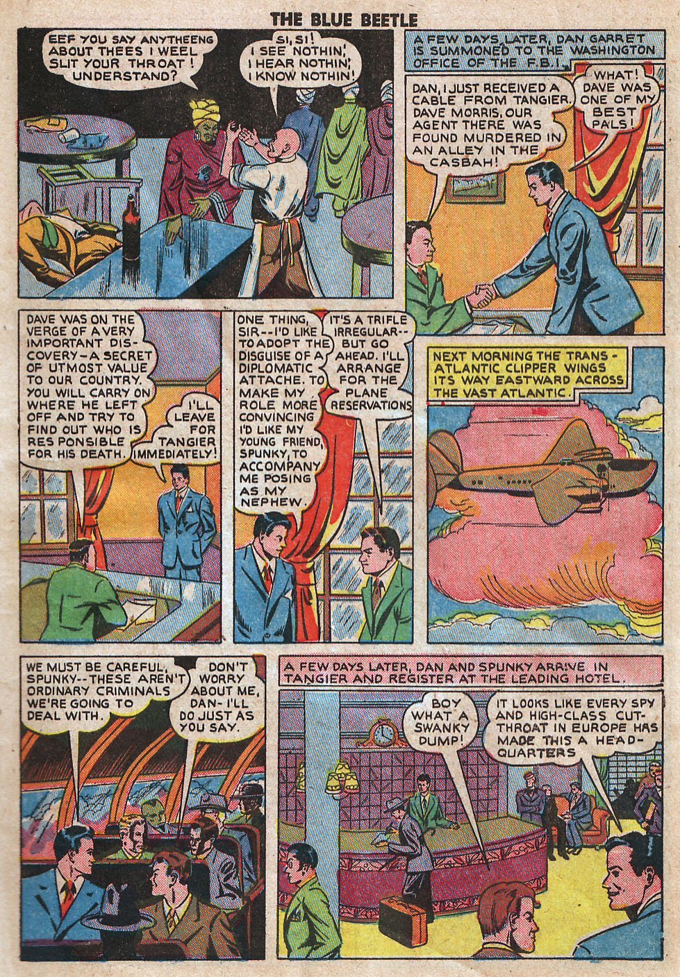 Read online The Blue Beetle comic -  Issue #33 - 5