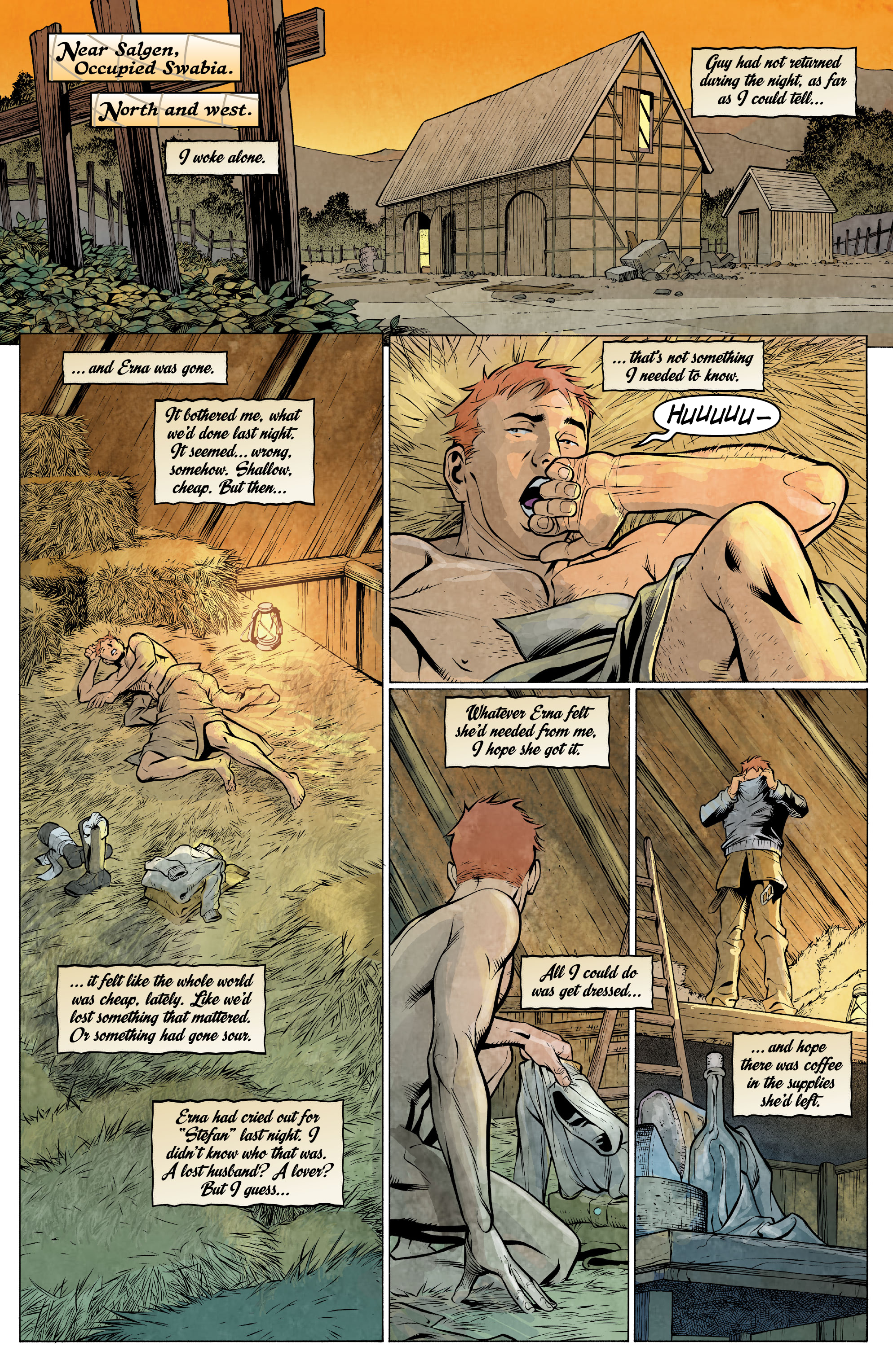 Read online Arrowsmith: Behind Enemy Lines comic -  Issue #4 - 6