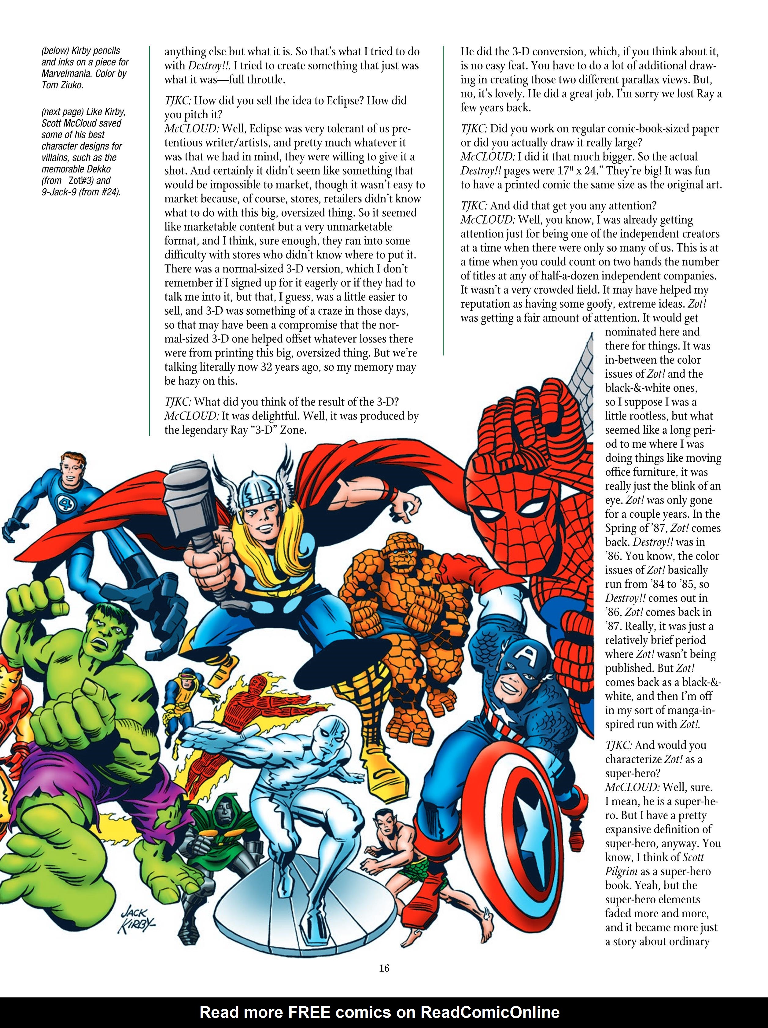 Read online The Jack Kirby Collector comic -  Issue #72 - 18