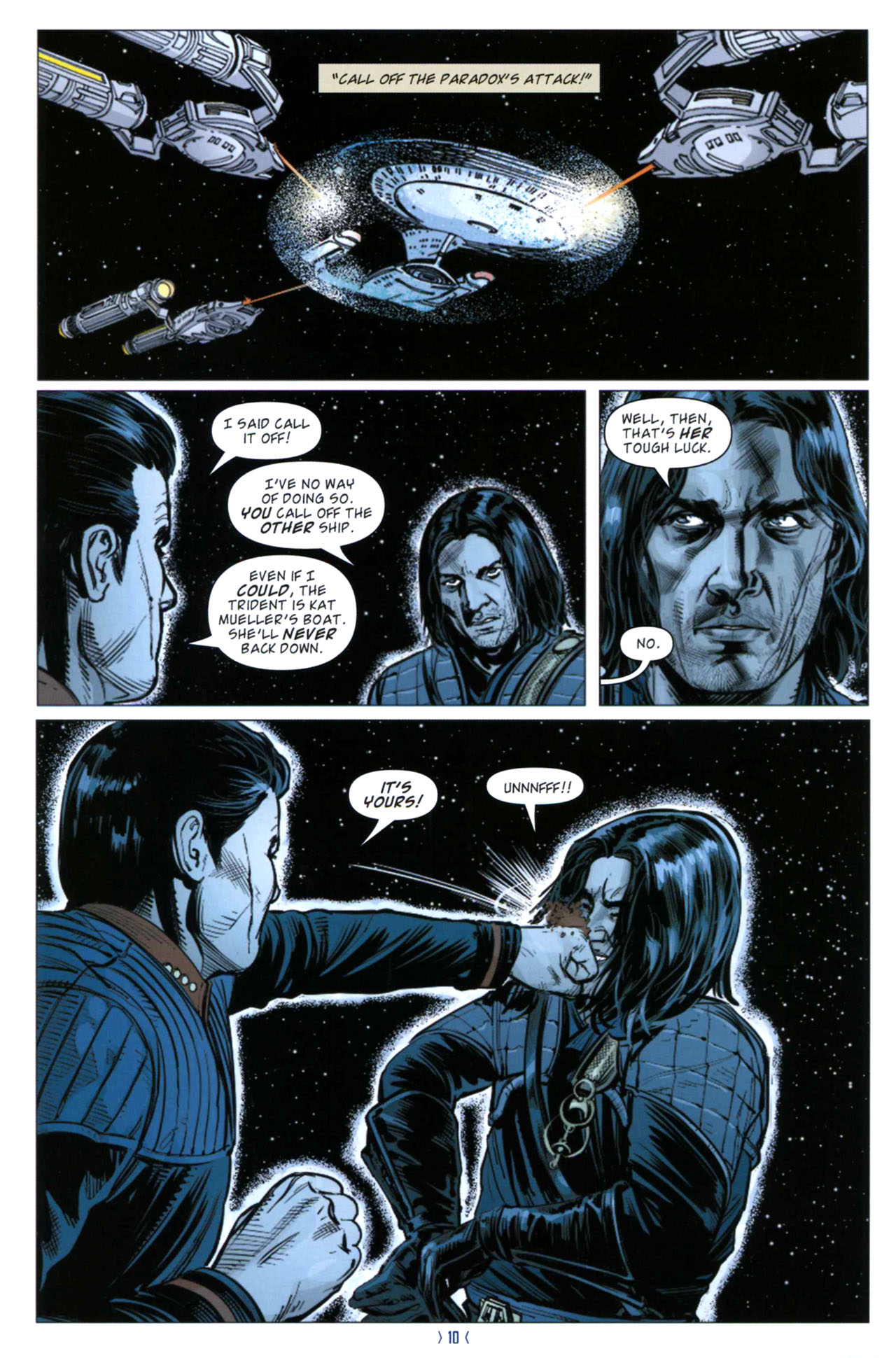 Read online Star Trek: New Frontier comic -  Issue #5 - 11