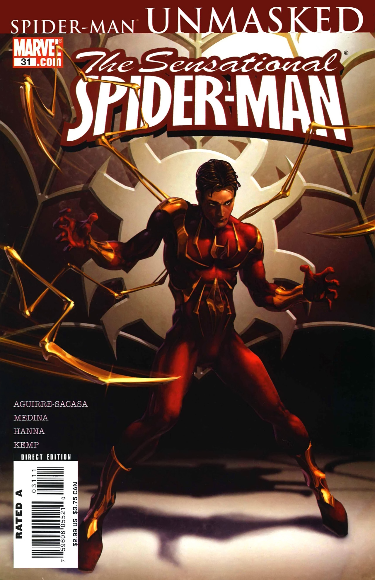 Read online The Sensational Spider-Man (2006) comic -  Issue #31 - 1