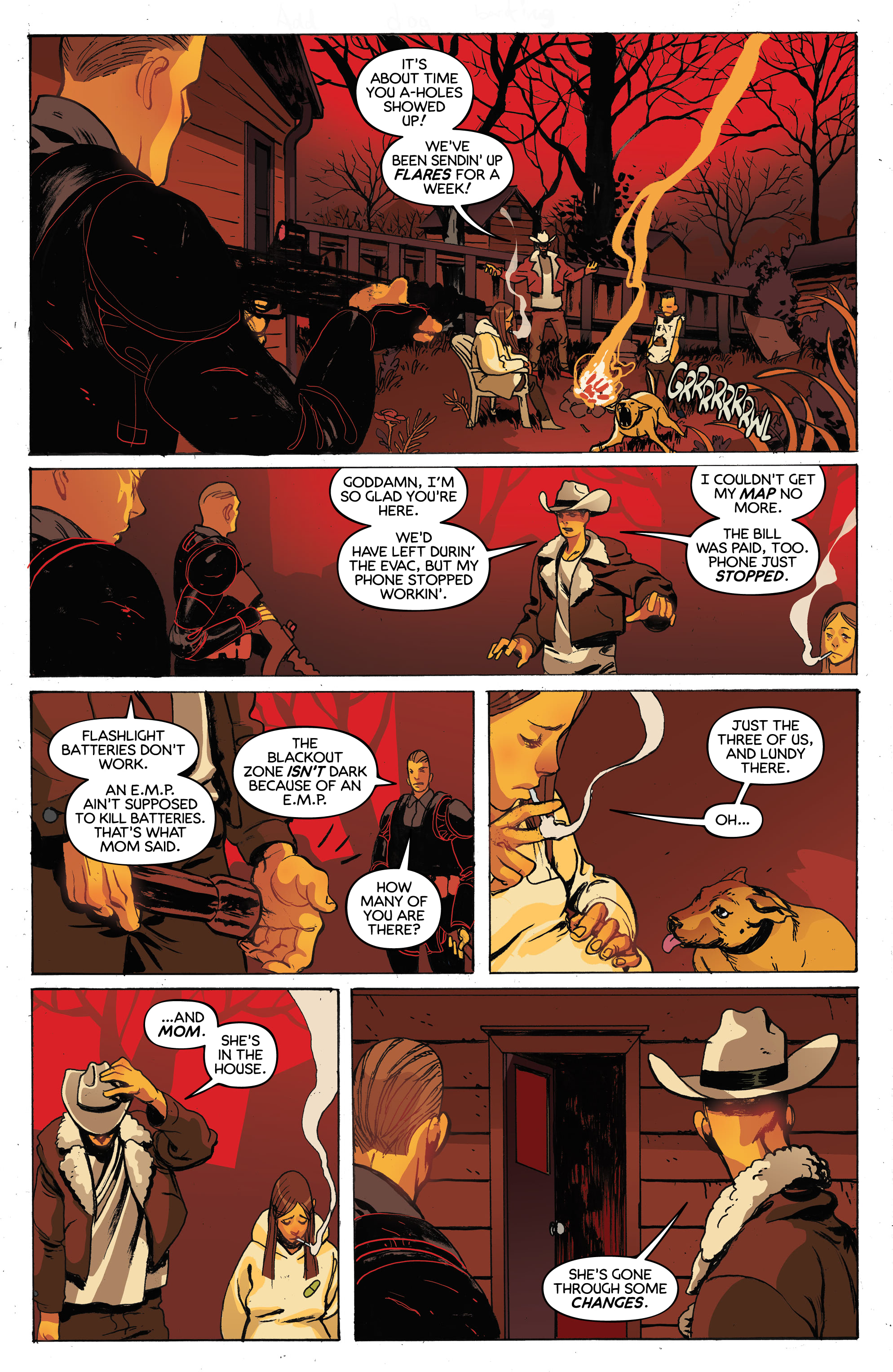 Read online Unearth comic -  Issue #6 - 4