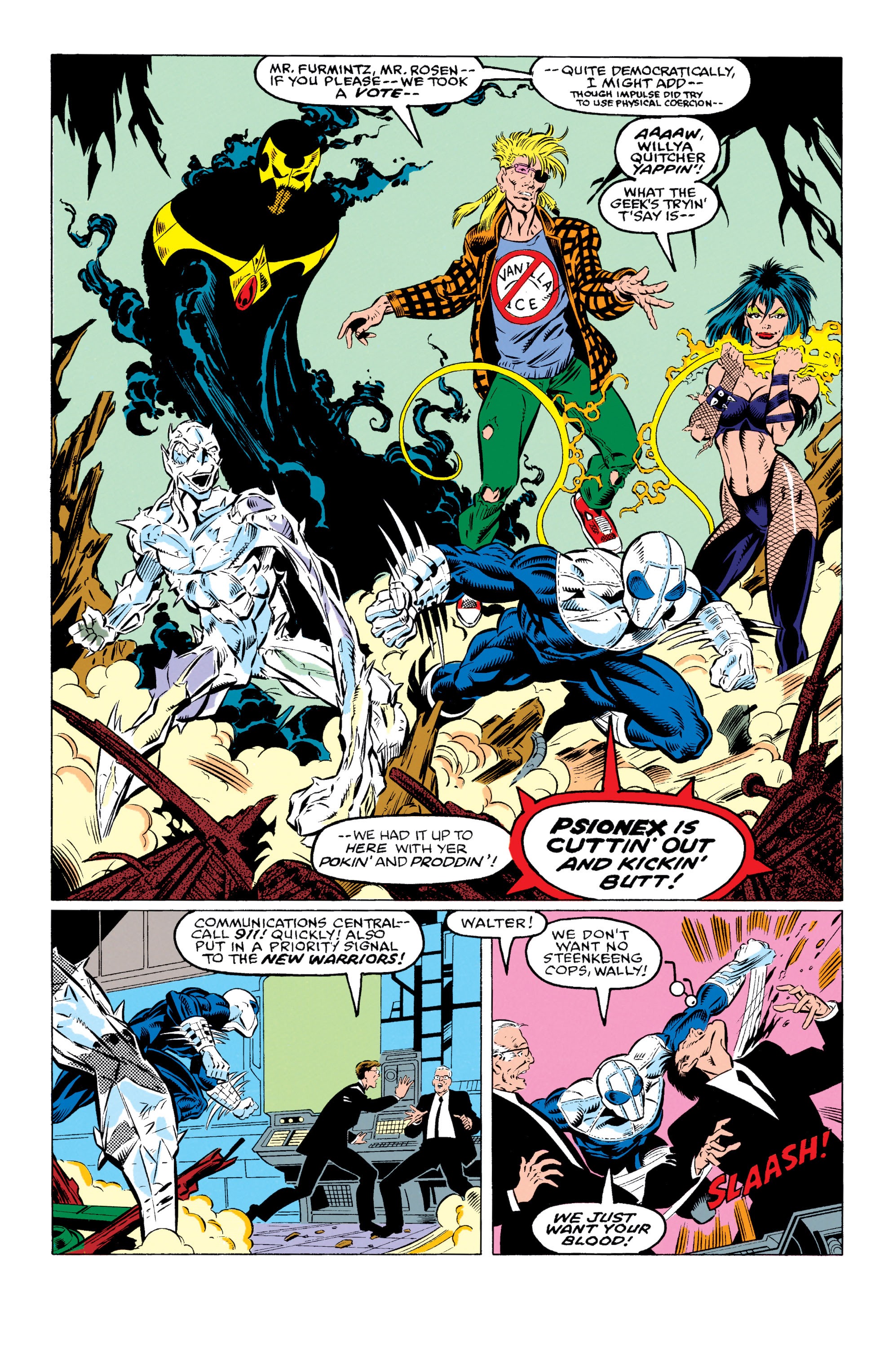 Read online The New Warriors comic -  Issue #15 - 9