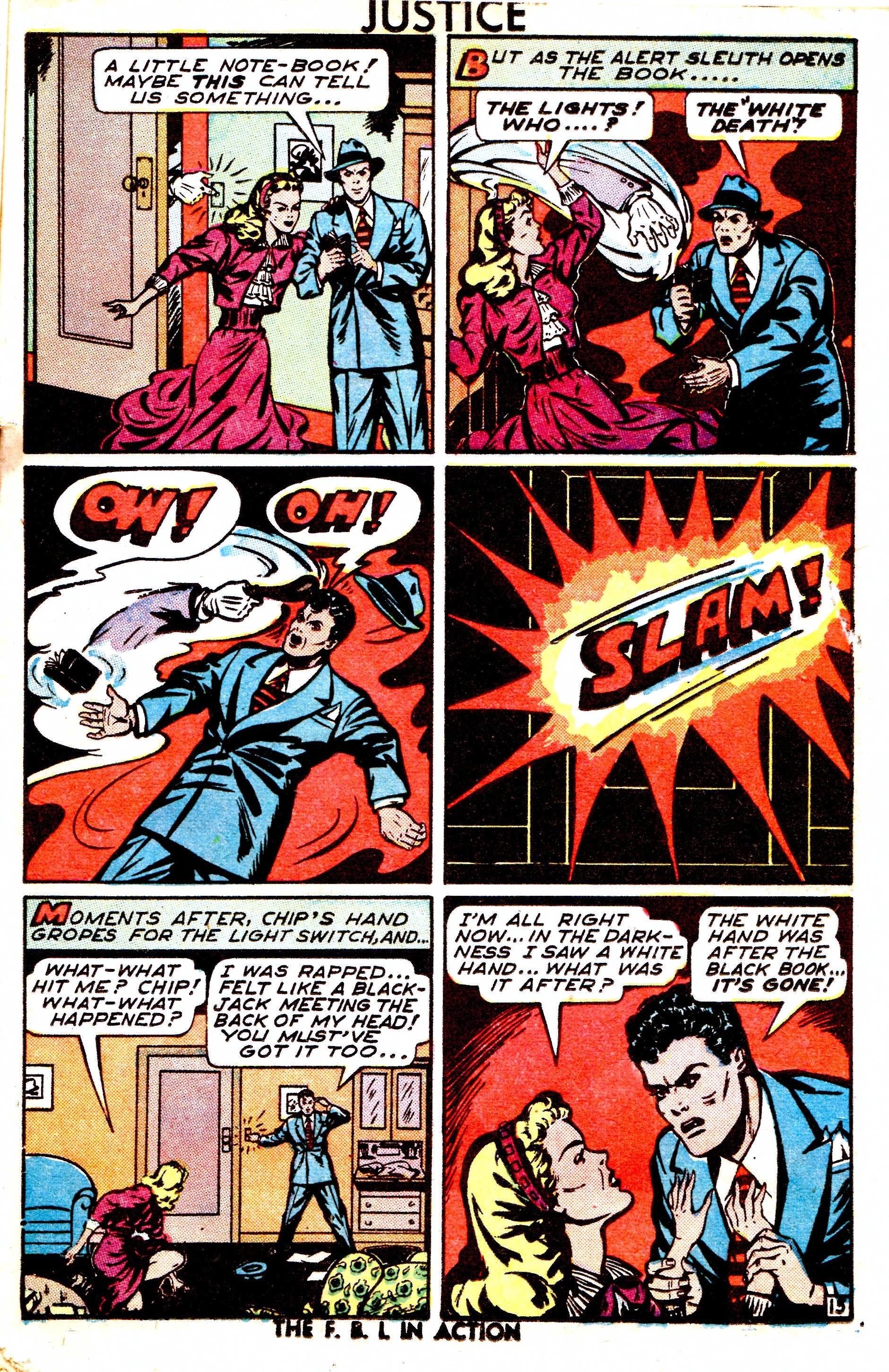 Read online Justice Comics (1947) comic -  Issue #1 - 16