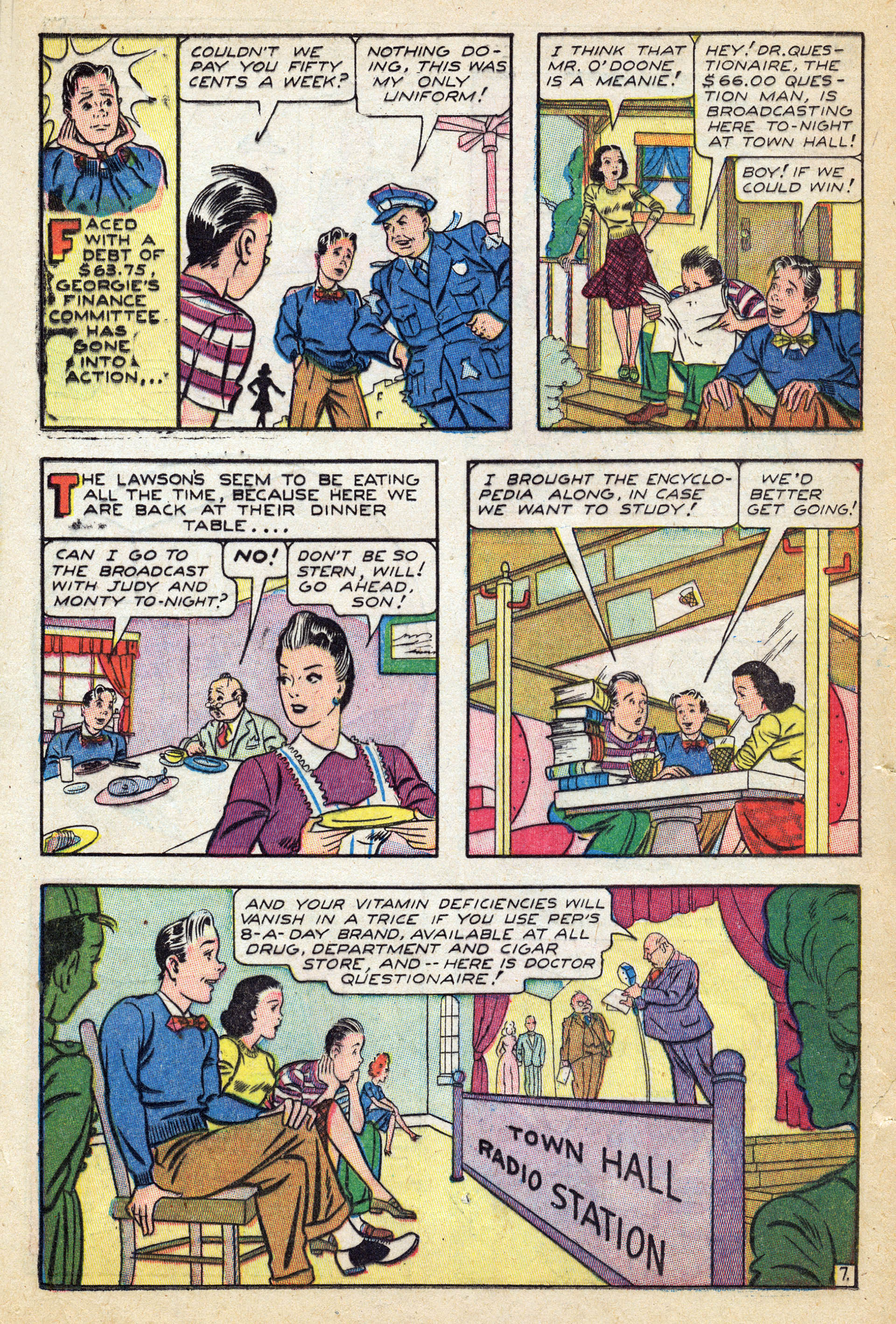 Read online Georgie Comics (1945) comic -  Issue #1 - 20