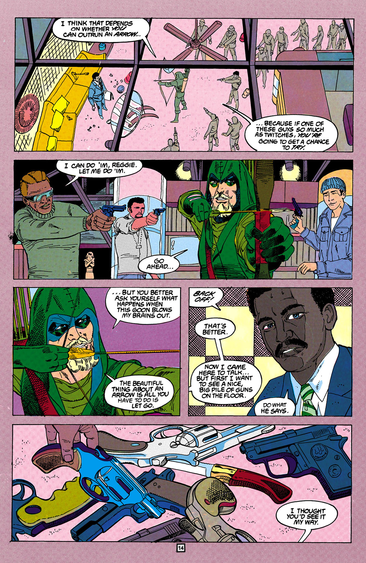 Read online Green Arrow (1988) comic -  Issue #6 - 15