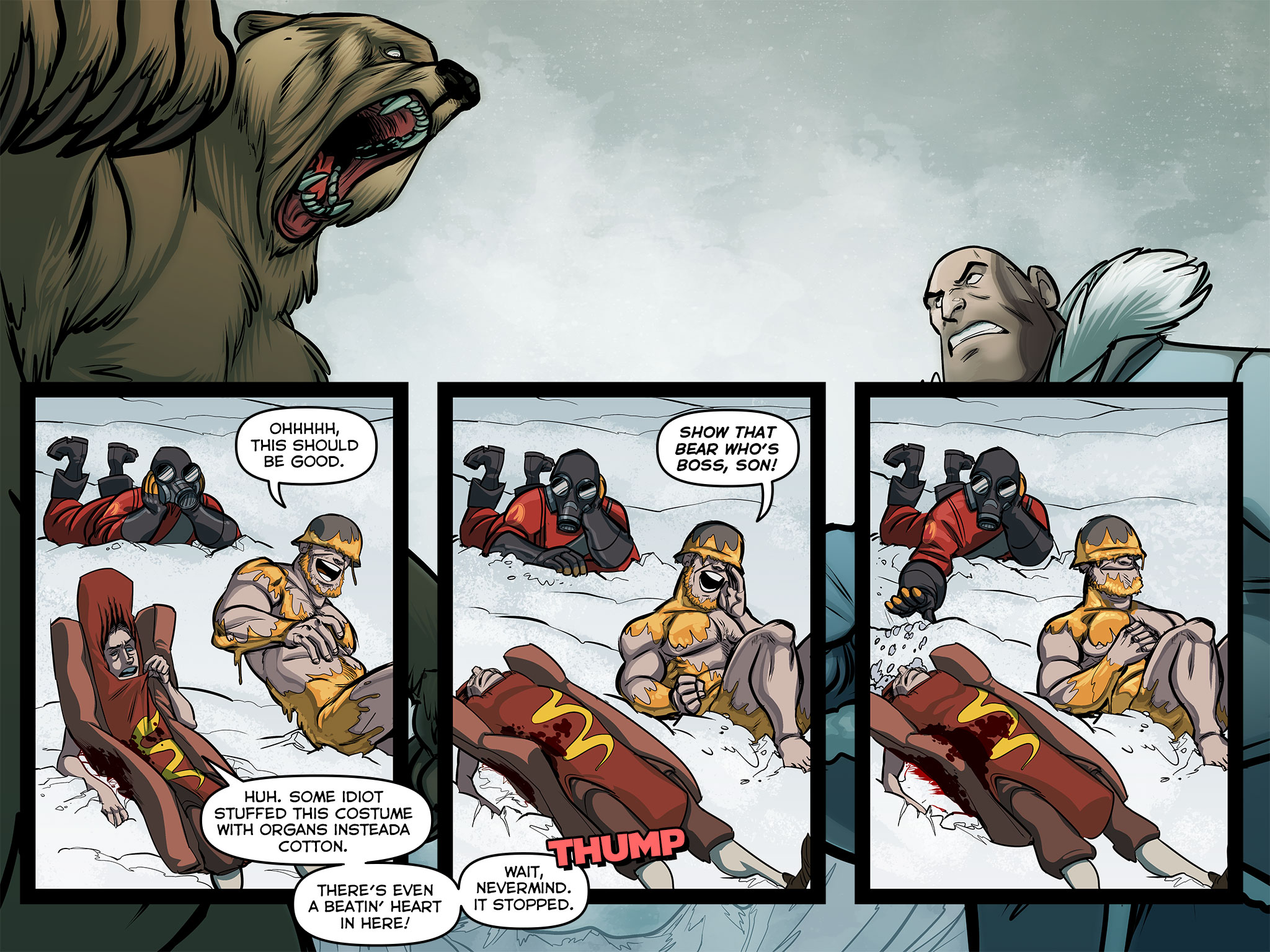 Read online Team Fortress 2 comic -  Issue #3 - 38