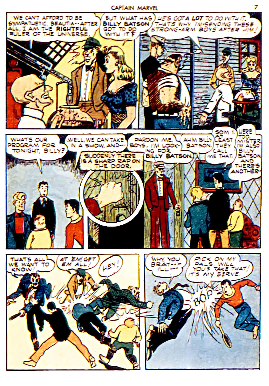 Read online Captain Marvel Adventures comic -  Issue #4 - 9