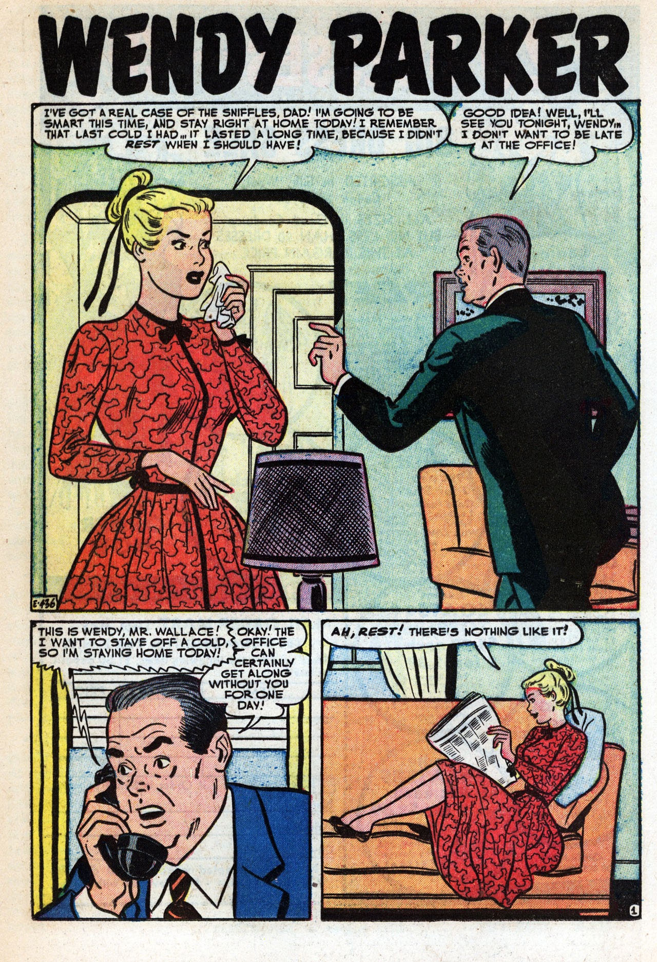 Read online Patsy and her Pals comic -  Issue #8 - 20