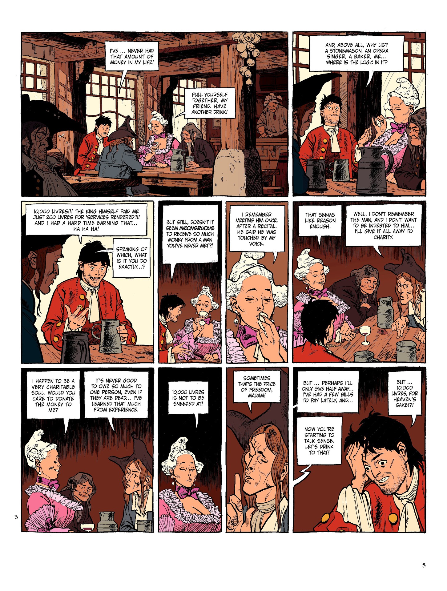 Read online The Marquis of Anaon comic -  Issue #5 - 5