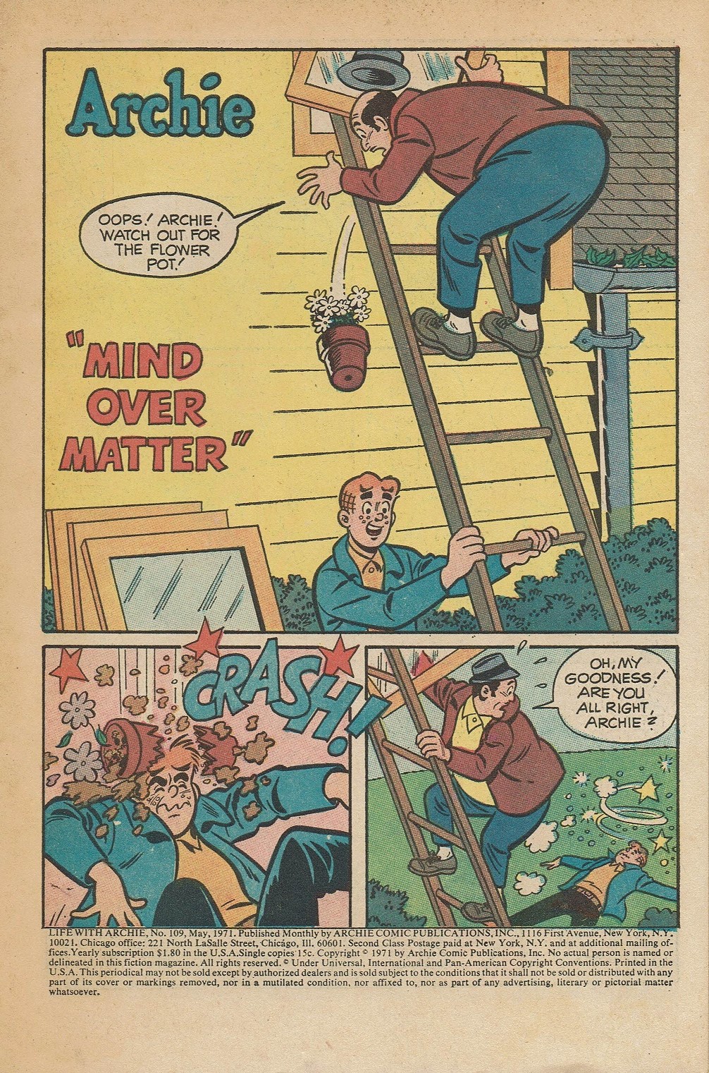 Read online Life With Archie (1958) comic -  Issue #109 - 3