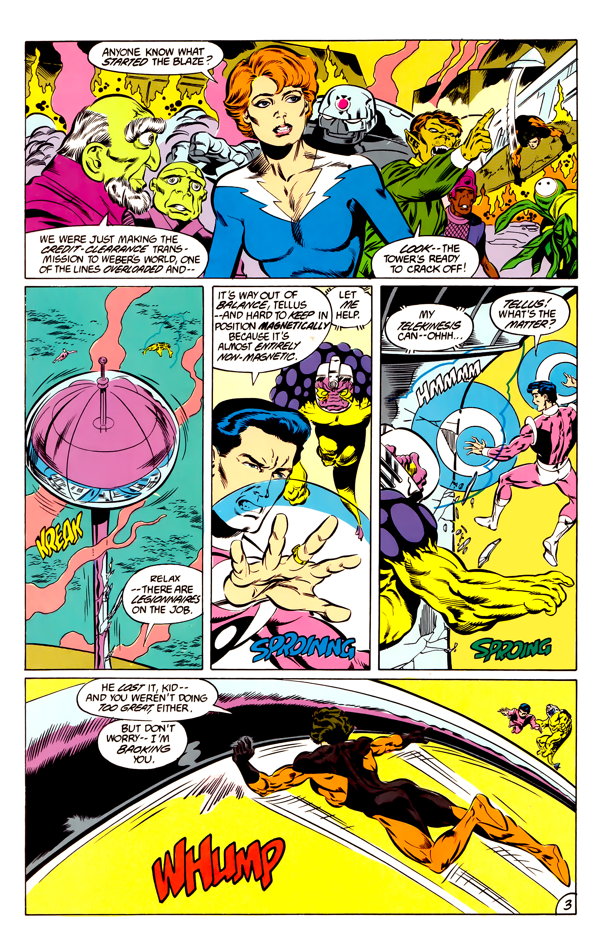 Read online Legion of Super-Heroes (1984) comic -  Issue #47 - 4
