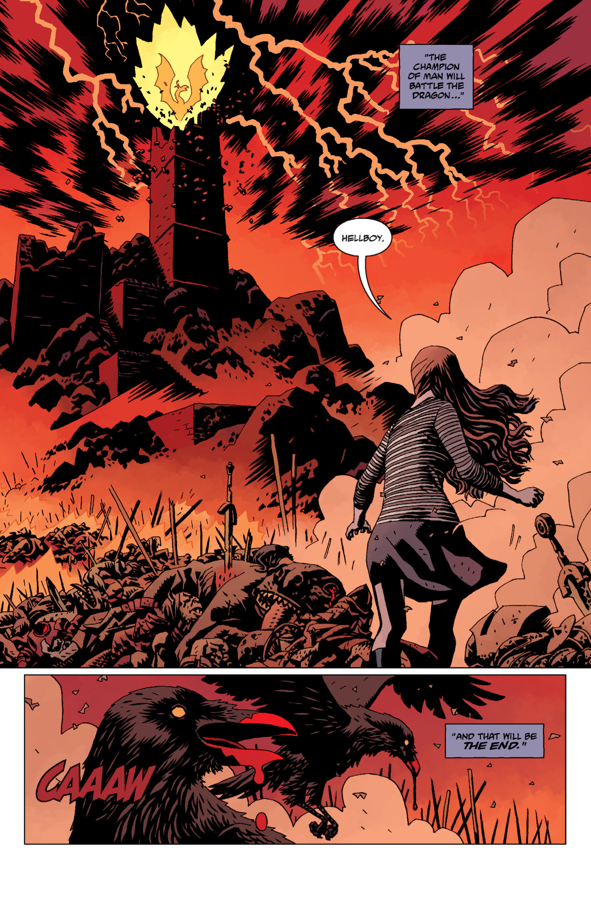 Read online Hellboy comic -  Issue #12 - 137