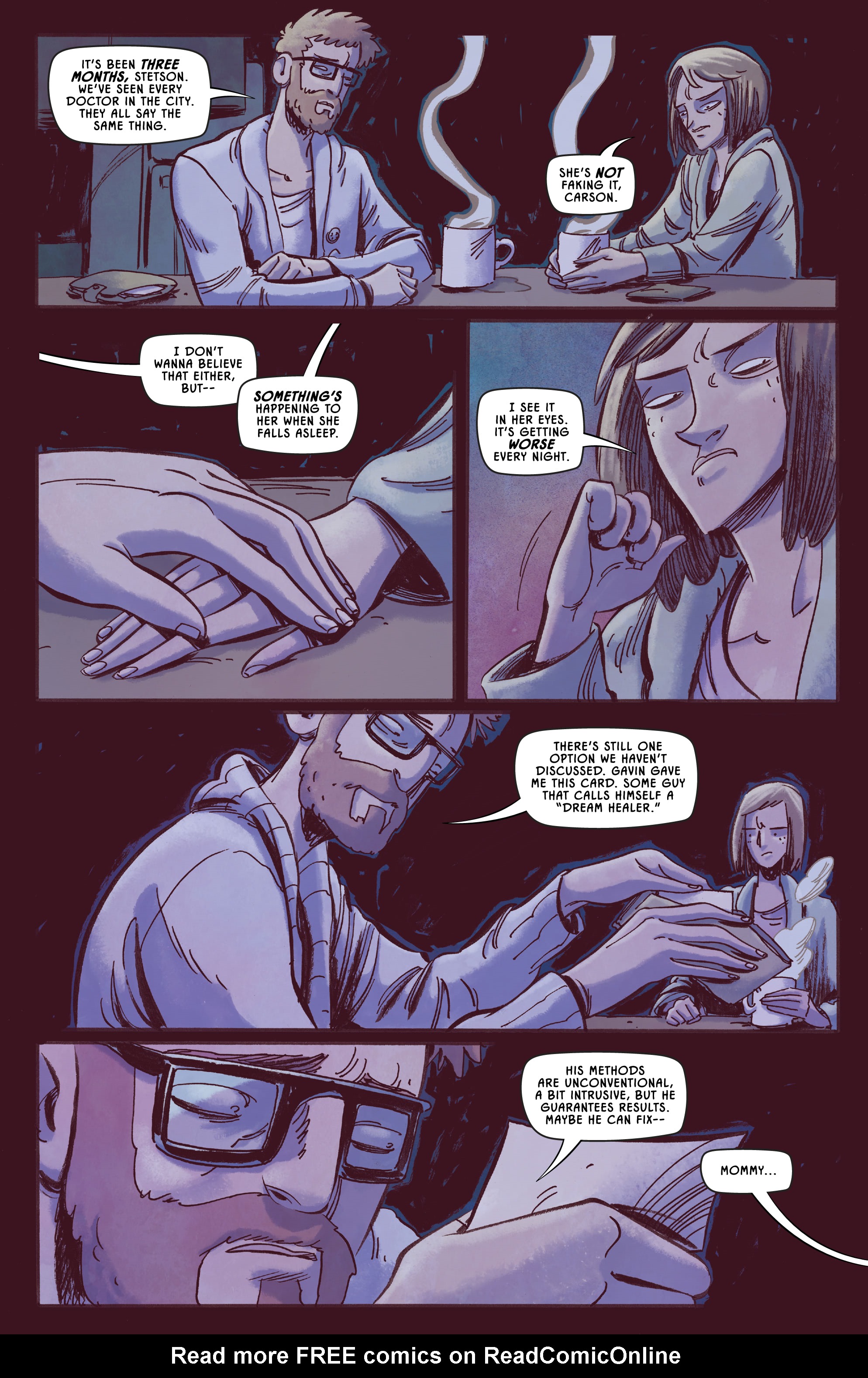 Read online Slumber comic -  Issue #3 - 6