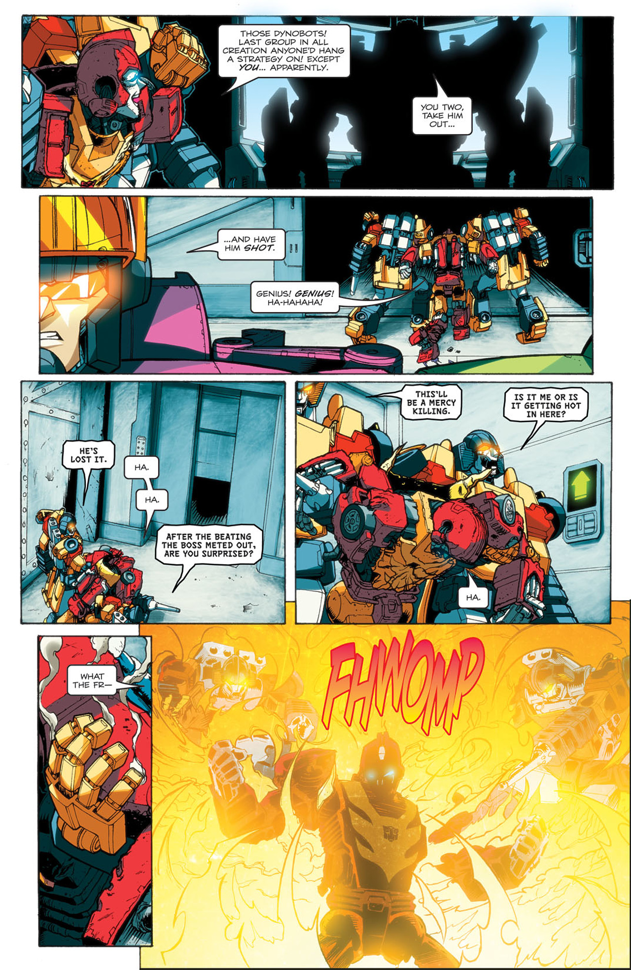 Read online The Transformers: Maximum Dinobots comic -  Issue #3 - 25