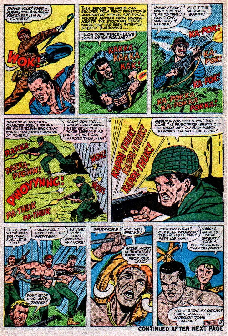 Read online Sgt. Fury comic -  Issue #17 - 22