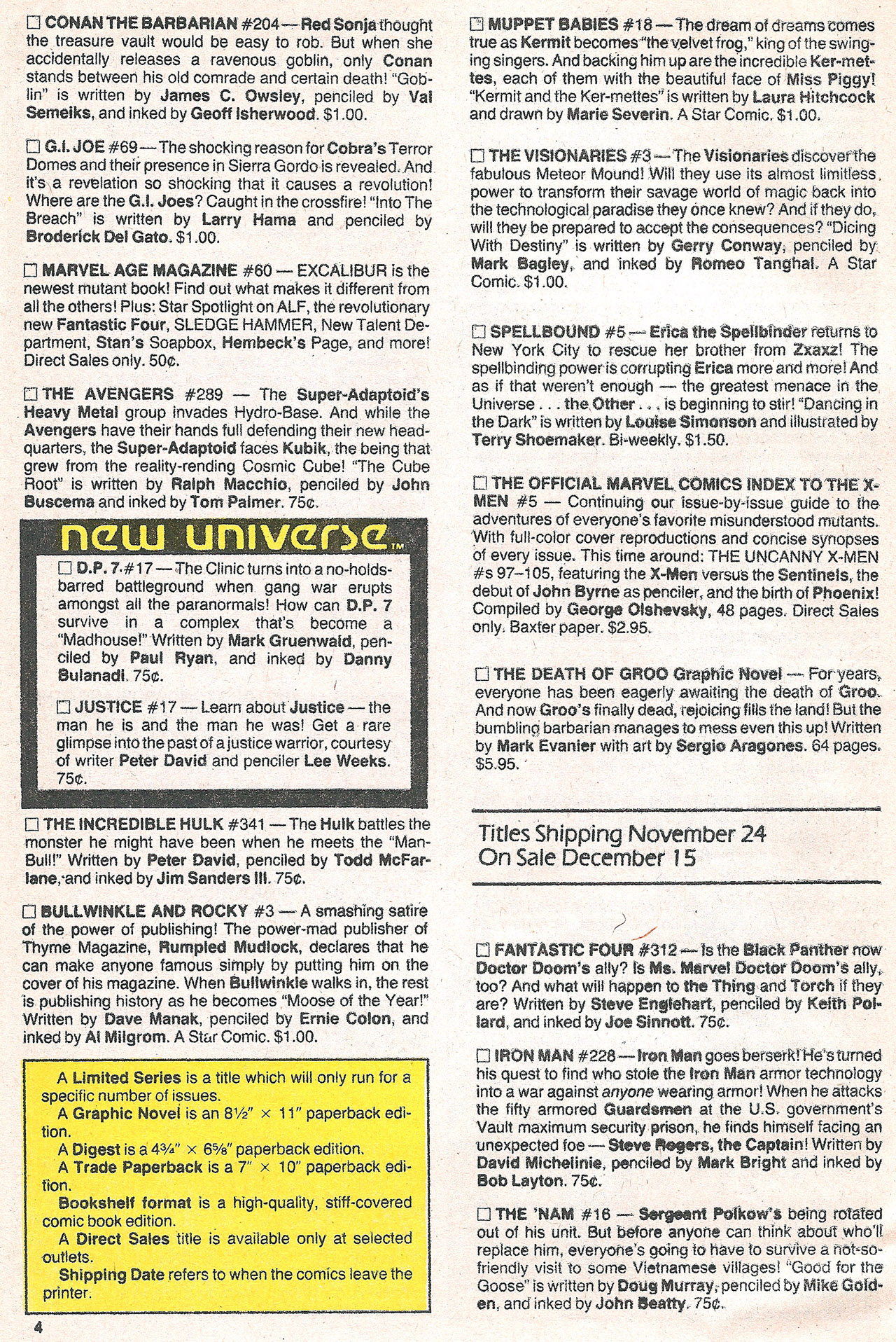 Read online Marvel Age comic -  Issue #59 - 6